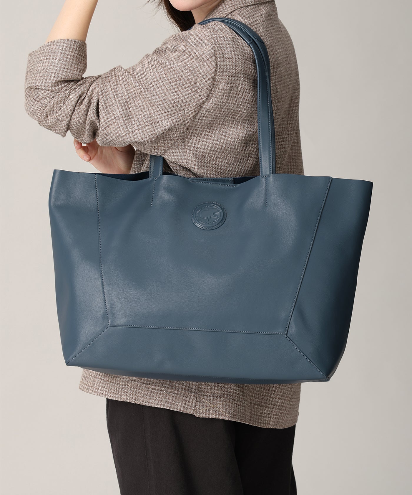 ルミナス[トートバッグL 3231LMN]ネイビー6109152878 1