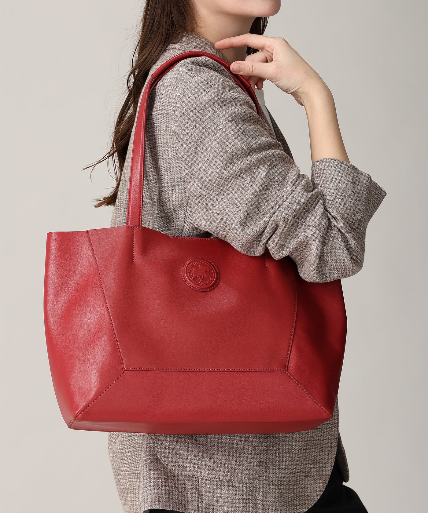 ルミナス[トートバッグM 3230LMN]レッド6109152715 1