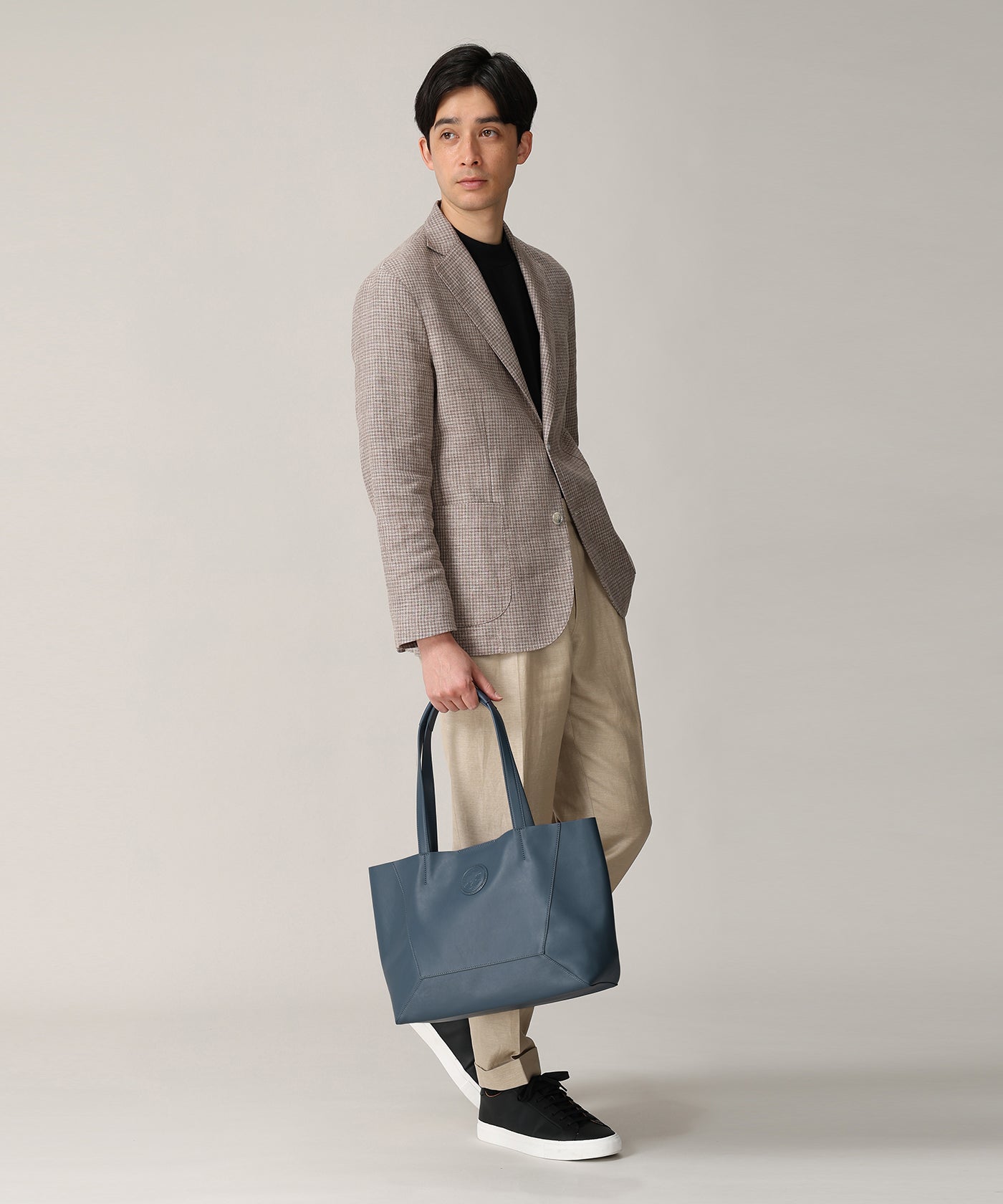 ルミナス[トートバッグM 3230LMN]ネイビー6109152778 13