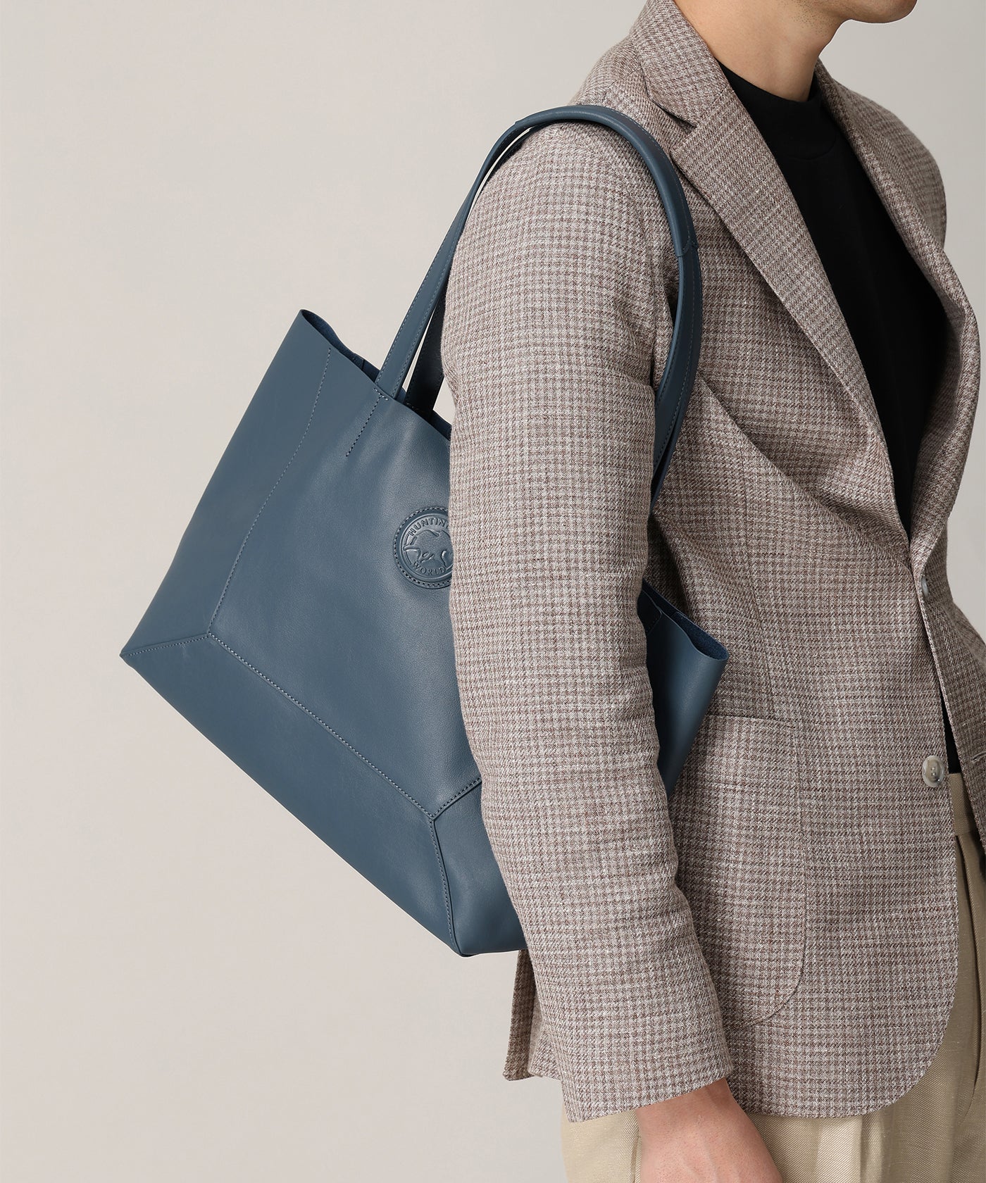 ルミナス[トートバッグM 3230LMN]ネイビー6109152778 12