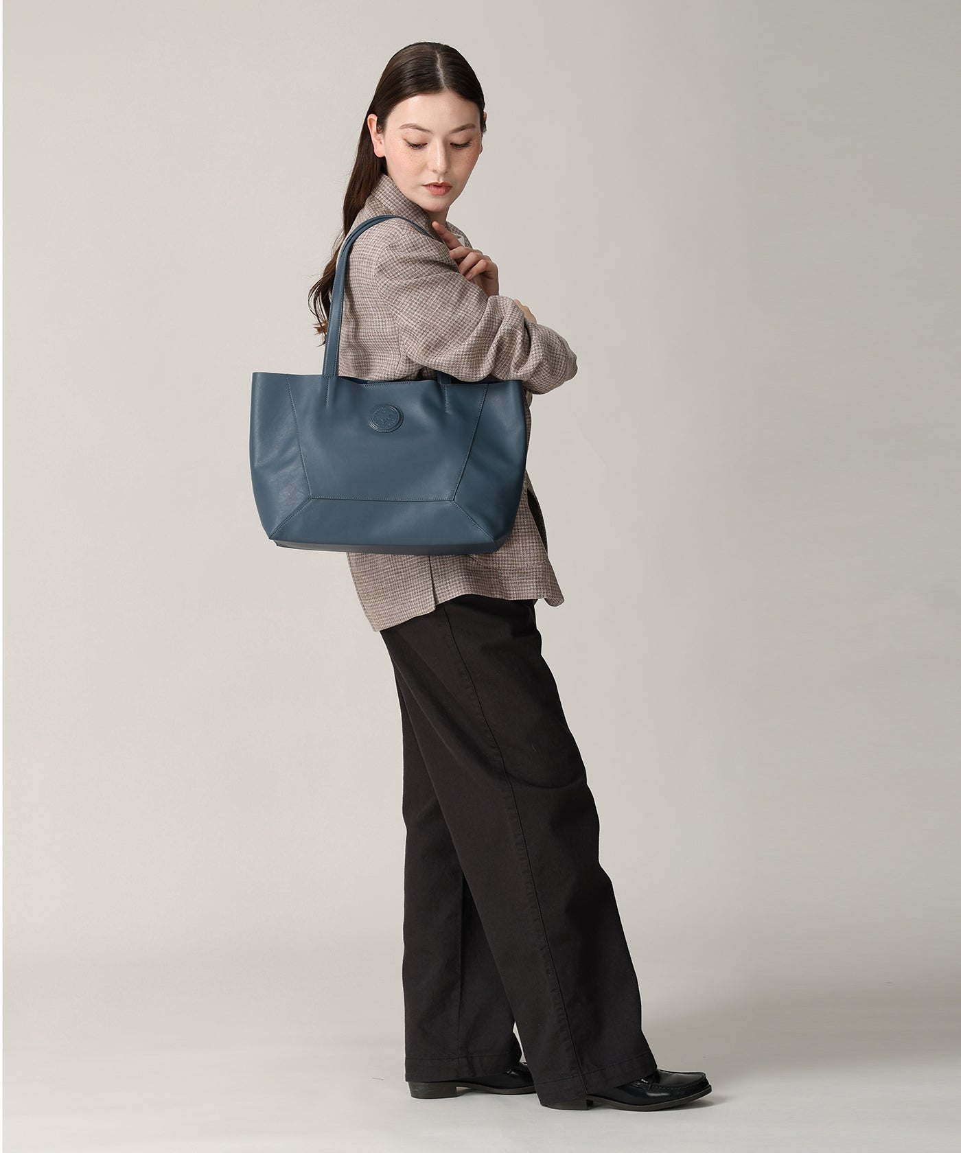 ルミナス[トートバッグM 3230LMN]ネイビー6109152778 11