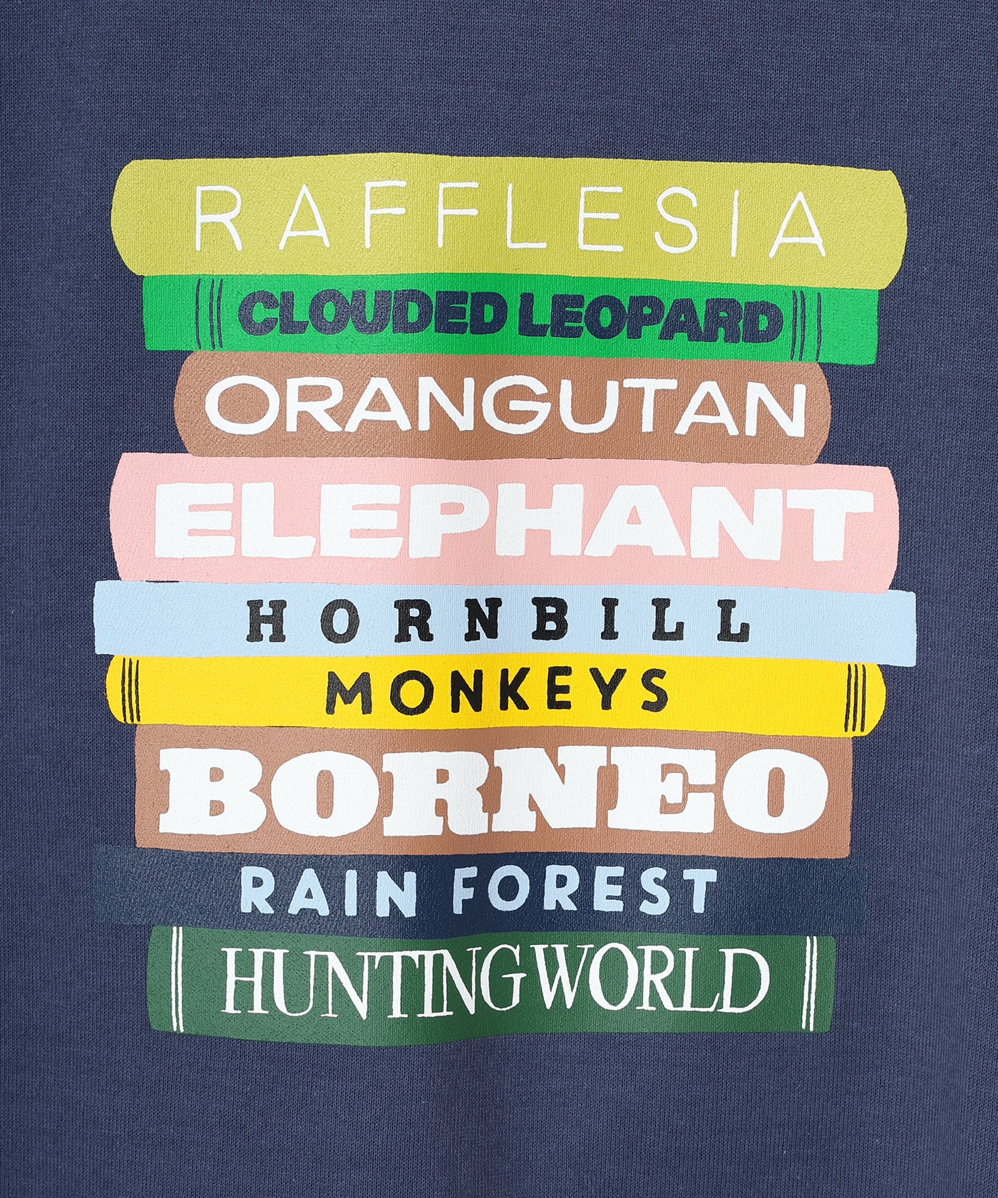 [ボルネオTシャツ 61BC01]ネイビー6215660778メンズ&ウィメンズ 4