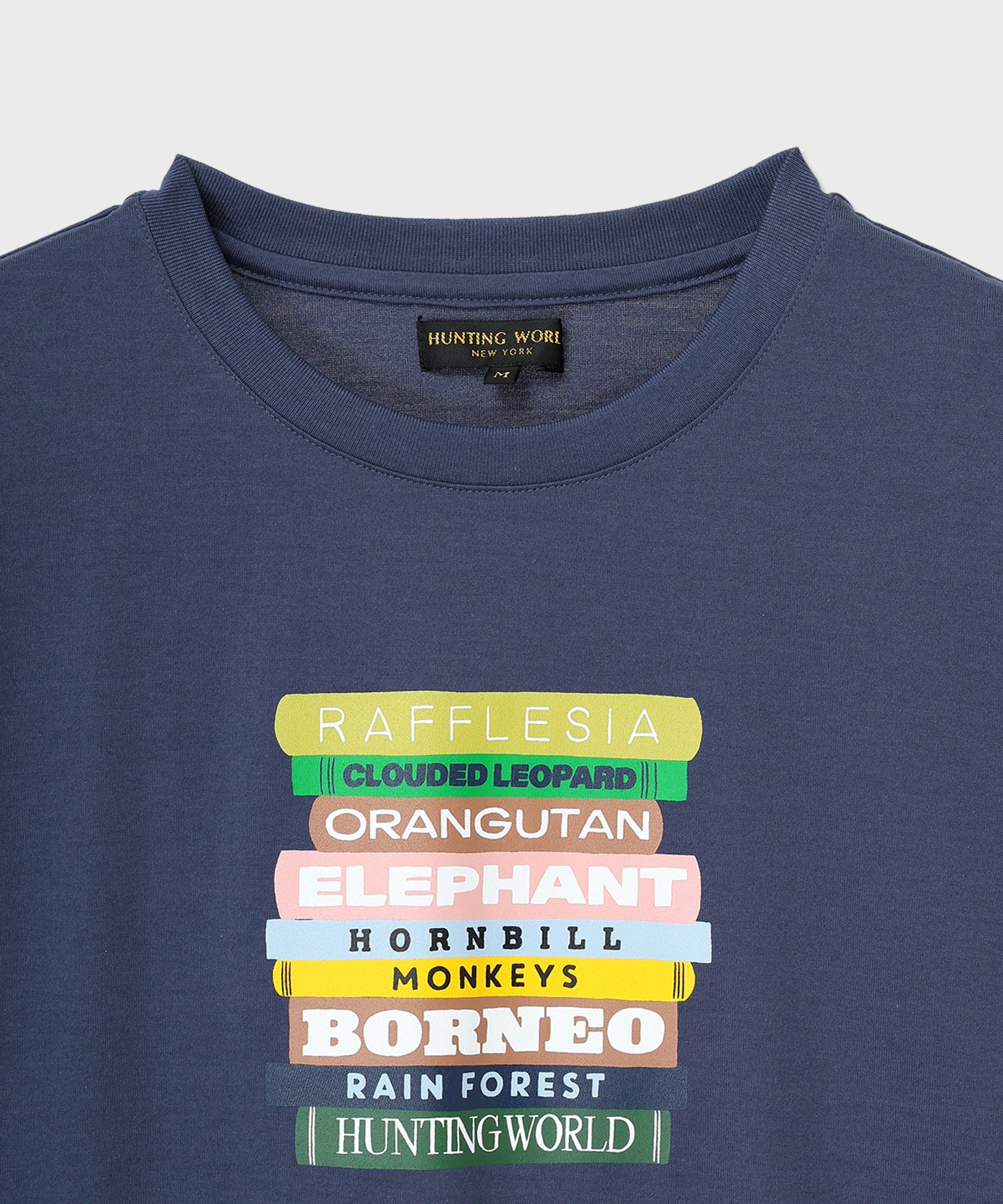 [ボルネオTシャツ 61BC01]ネイビー6215660778メンズ&ウィメンズ 3