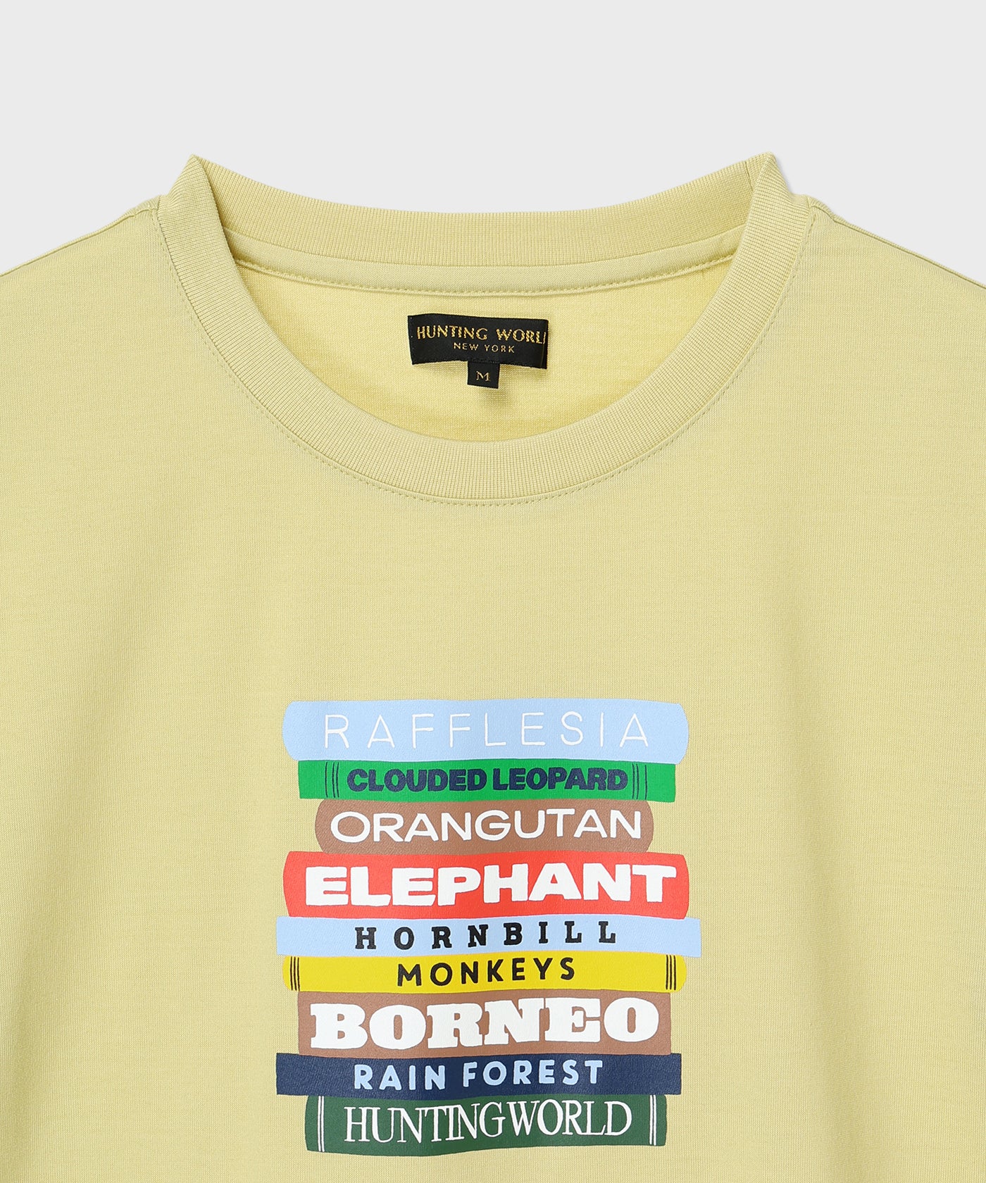 [ボルネオTシャツ 61BC01]ライトグリーン6215660750メンズ&ウィメンズ 3