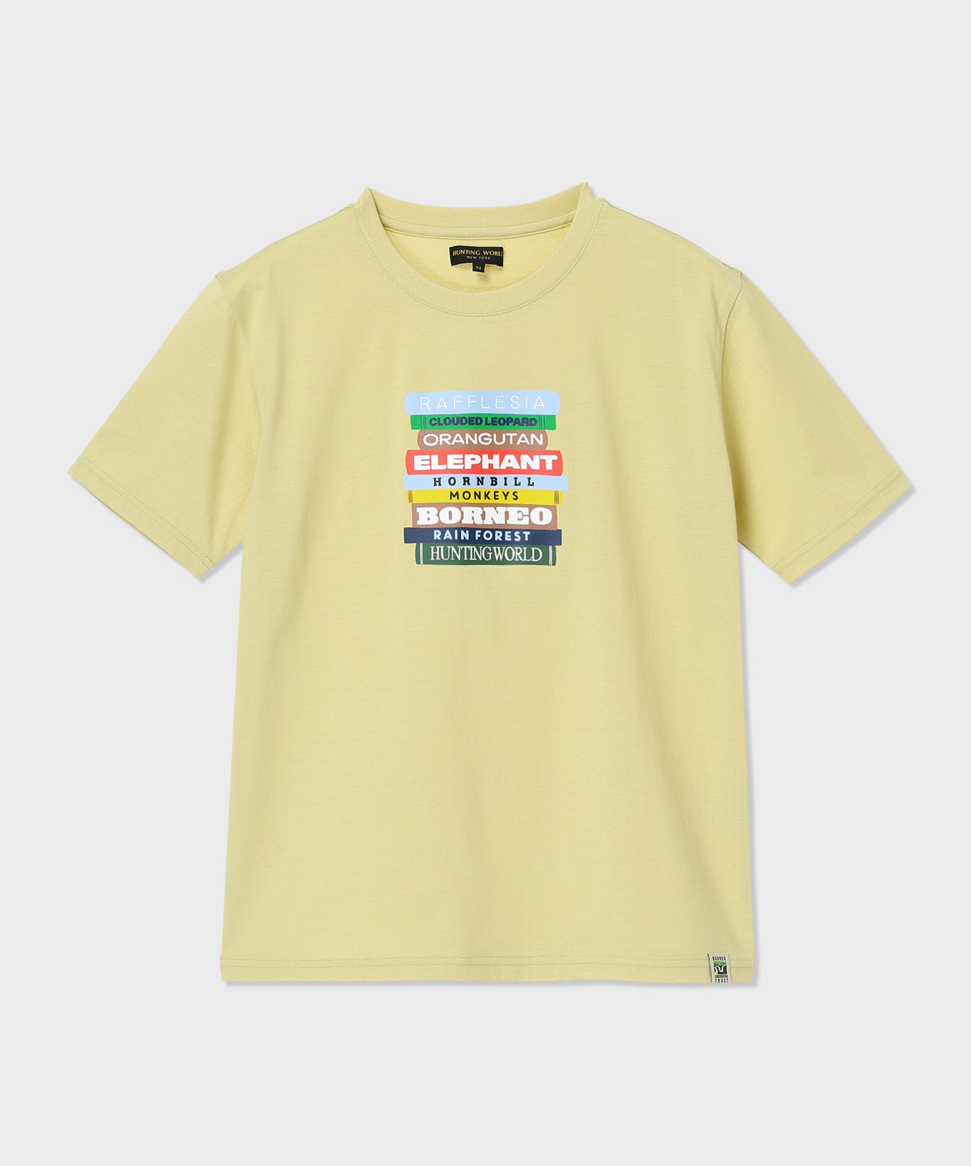 [ボルネオTシャツ 61BC01]ライトグリーン6215660750メンズ&ウィメンズ (ライトグリーン)