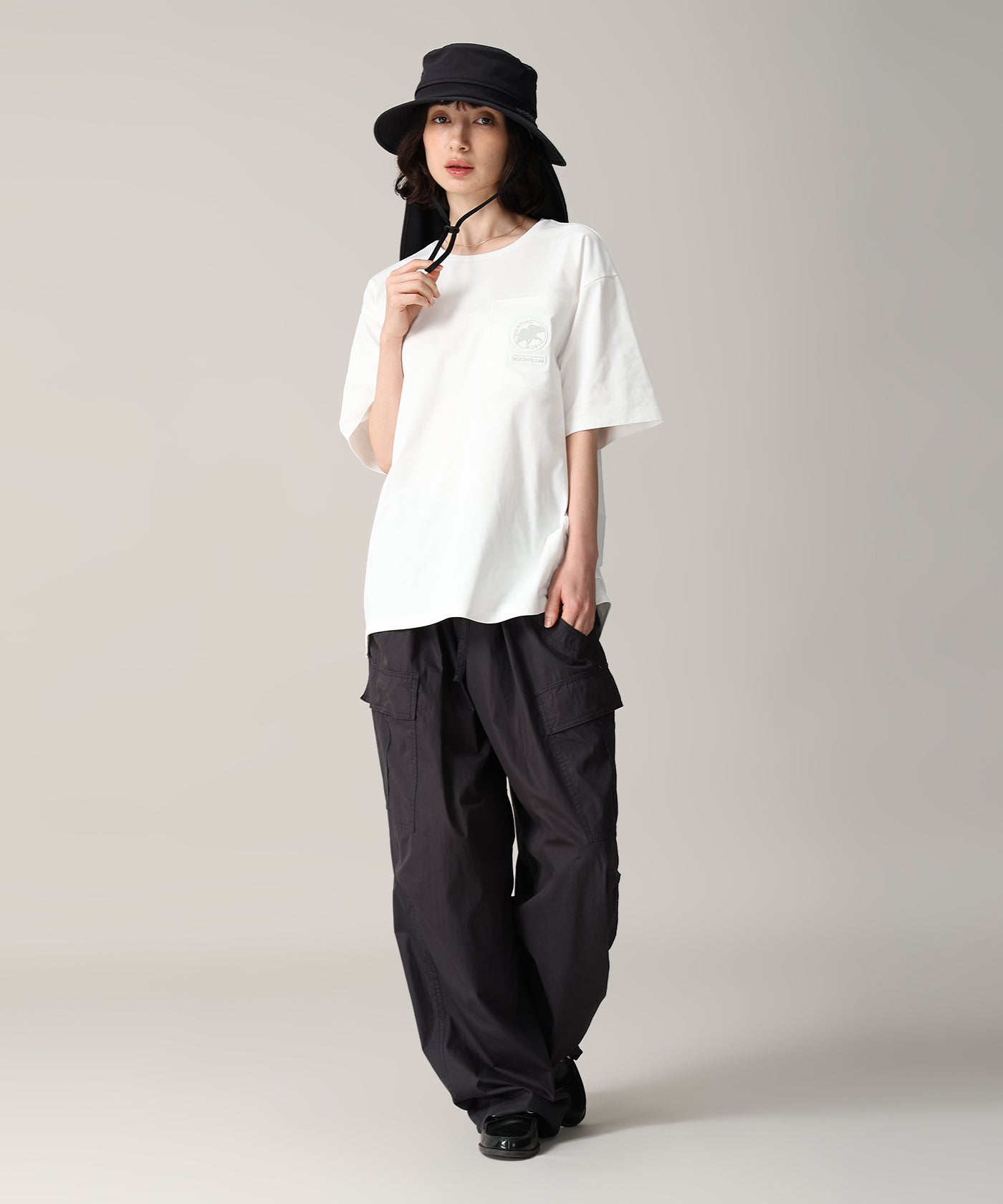 CRAFTED BY DESCENTE.LAB[プライムフレックス プレーティングジャージーハーフスリーブシャツ SHT06M]ホワイト6235600300メンズ 11