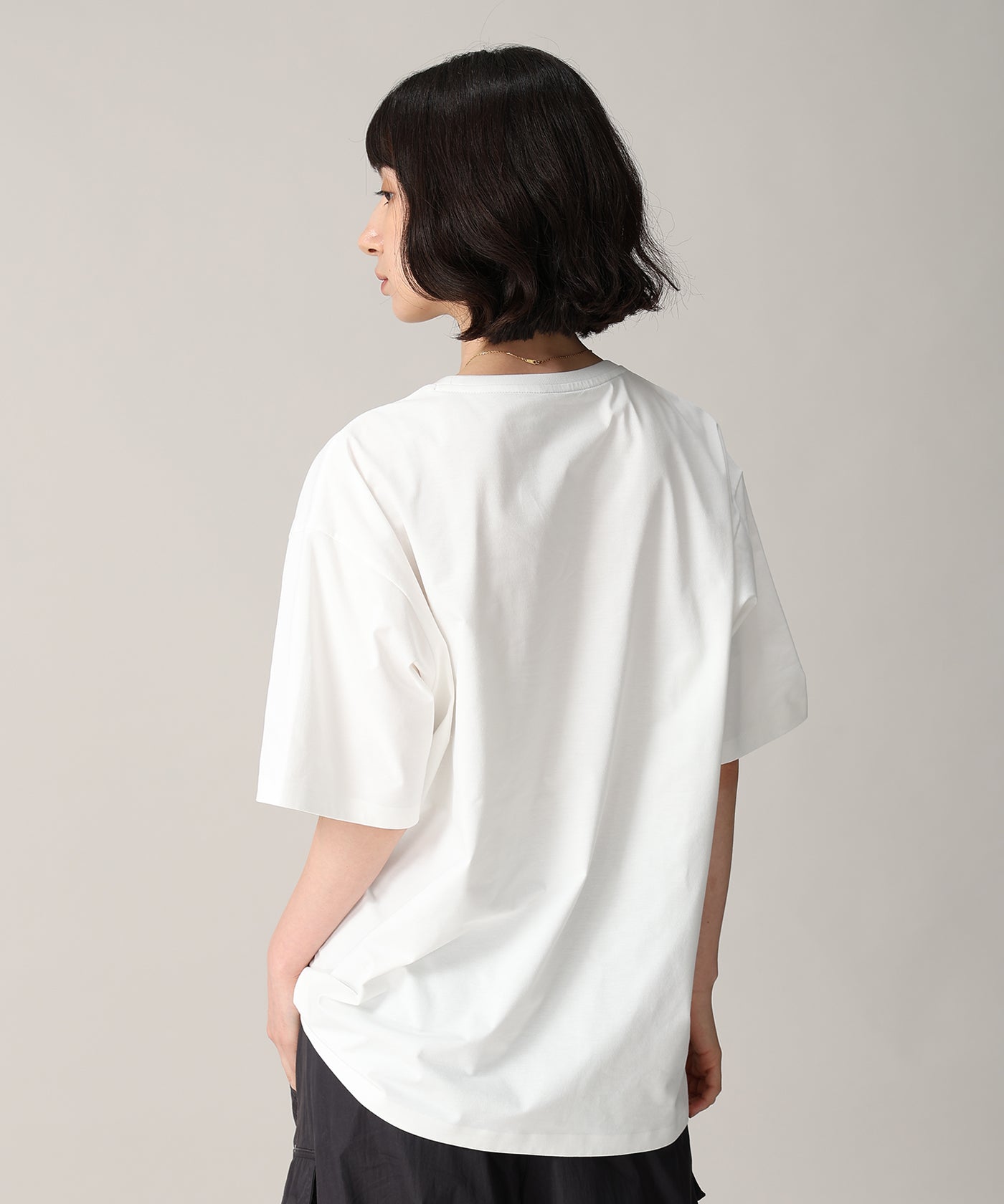 CRAFTED BY DESCENTE.LAB[プライムフレックス プレーティングジャージーハーフスリーブシャツ SHT06M]ホワイト6235600300メンズ 10