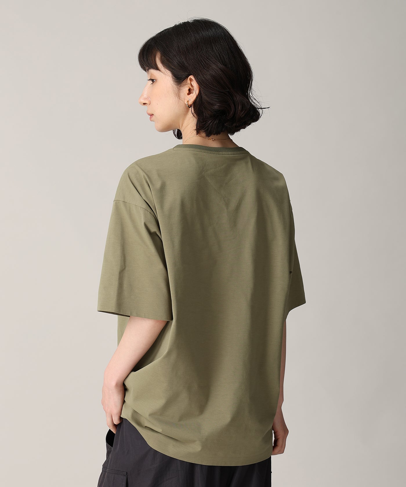 CRAFTED BY DESCENTE.LAB[プライムフレックス プレーティングジャージーハーフスリーブシャツ SHT06M]カーキ6235600347メンズ 10