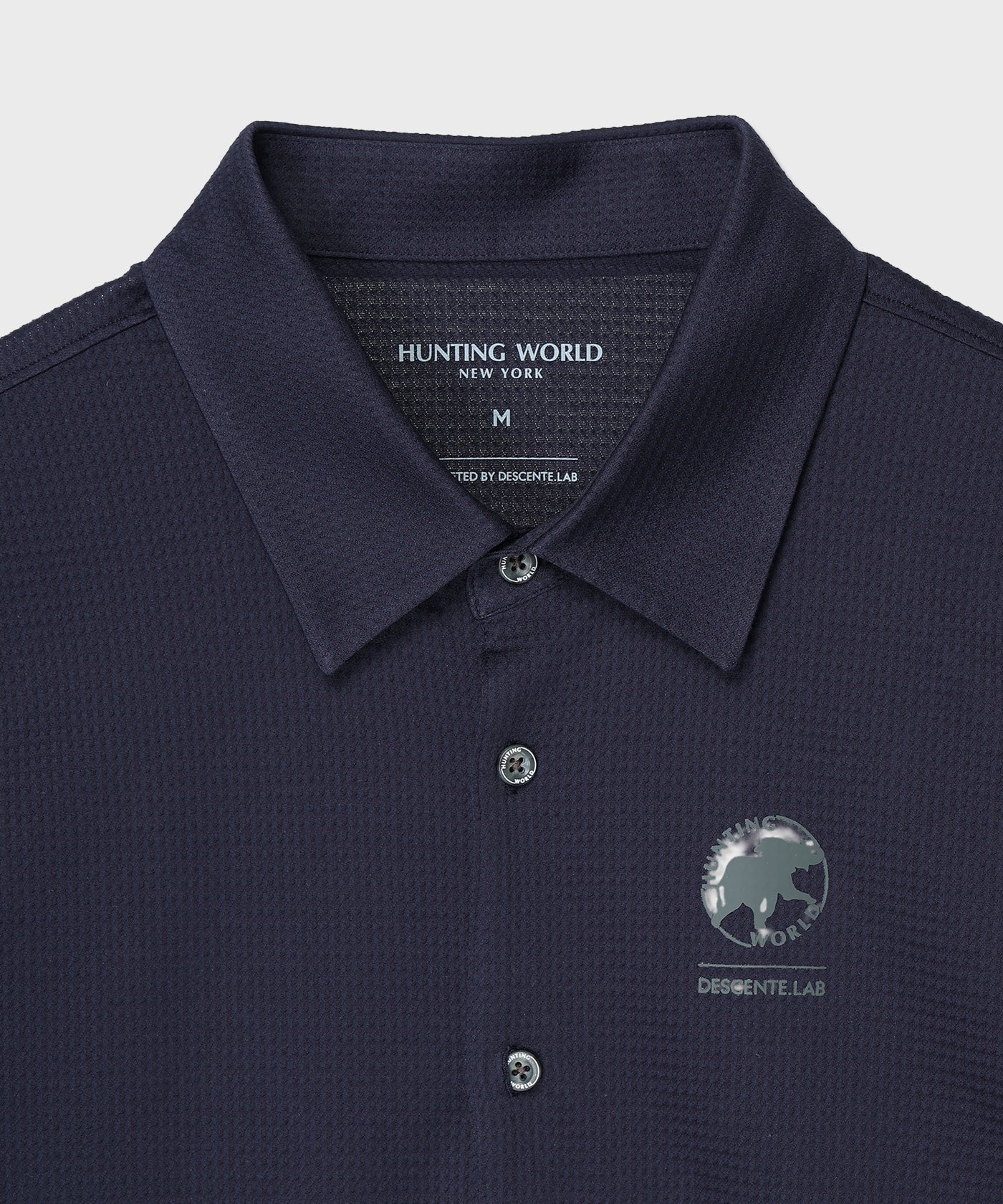 CRAFTED BY DESCENTE.LAB[ショートスリーブシャツ SHS91M]ネイビー6235600978メンズ 3