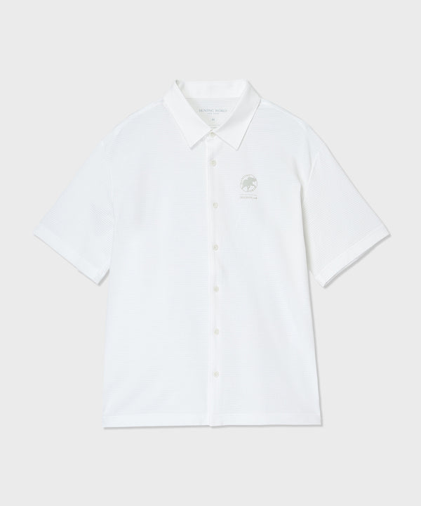 CRAFTED BY DESCENTE.LAB[ショートスリーブシャツ SHS91M]ホワイト