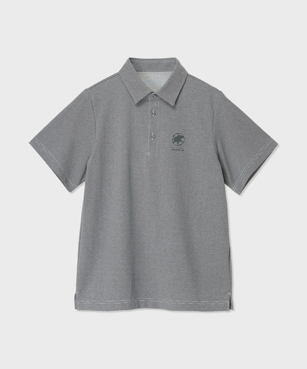 CRAFTED BY DESCENTE.LAB[ショートスリーブポロシャツ SHS90M]ネイビー
