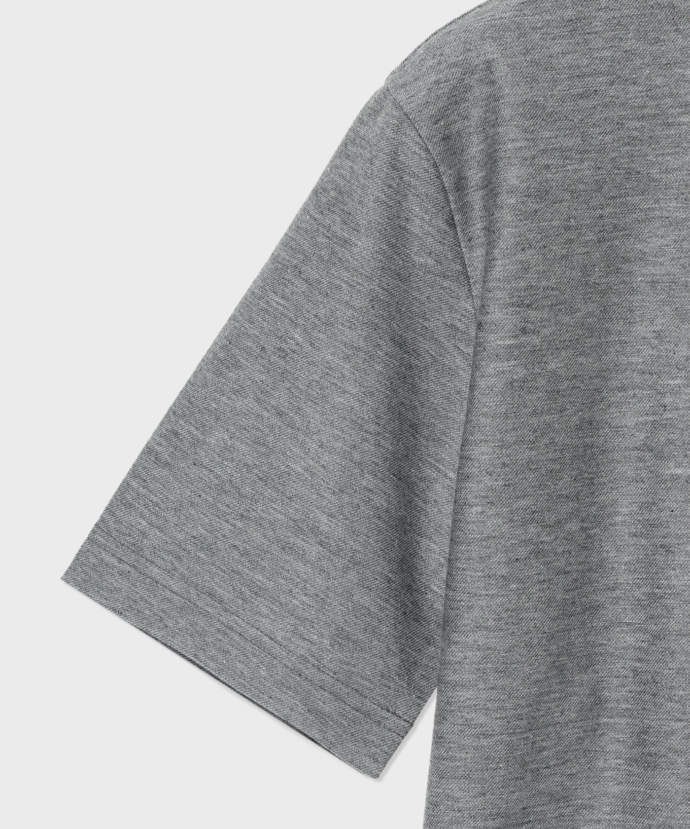 [デニムジャージーTシャツ 62TS51]グレー6206765105ウィメンズ 5
