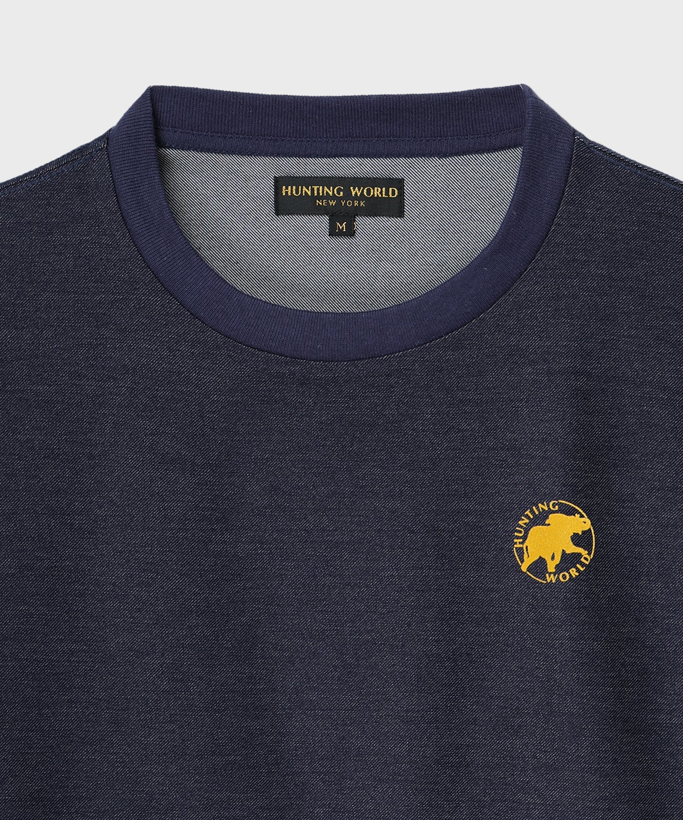 [デニムジャージーロングスリーブTシャツ 62TS03]ネイビー6206660378メンズ 3