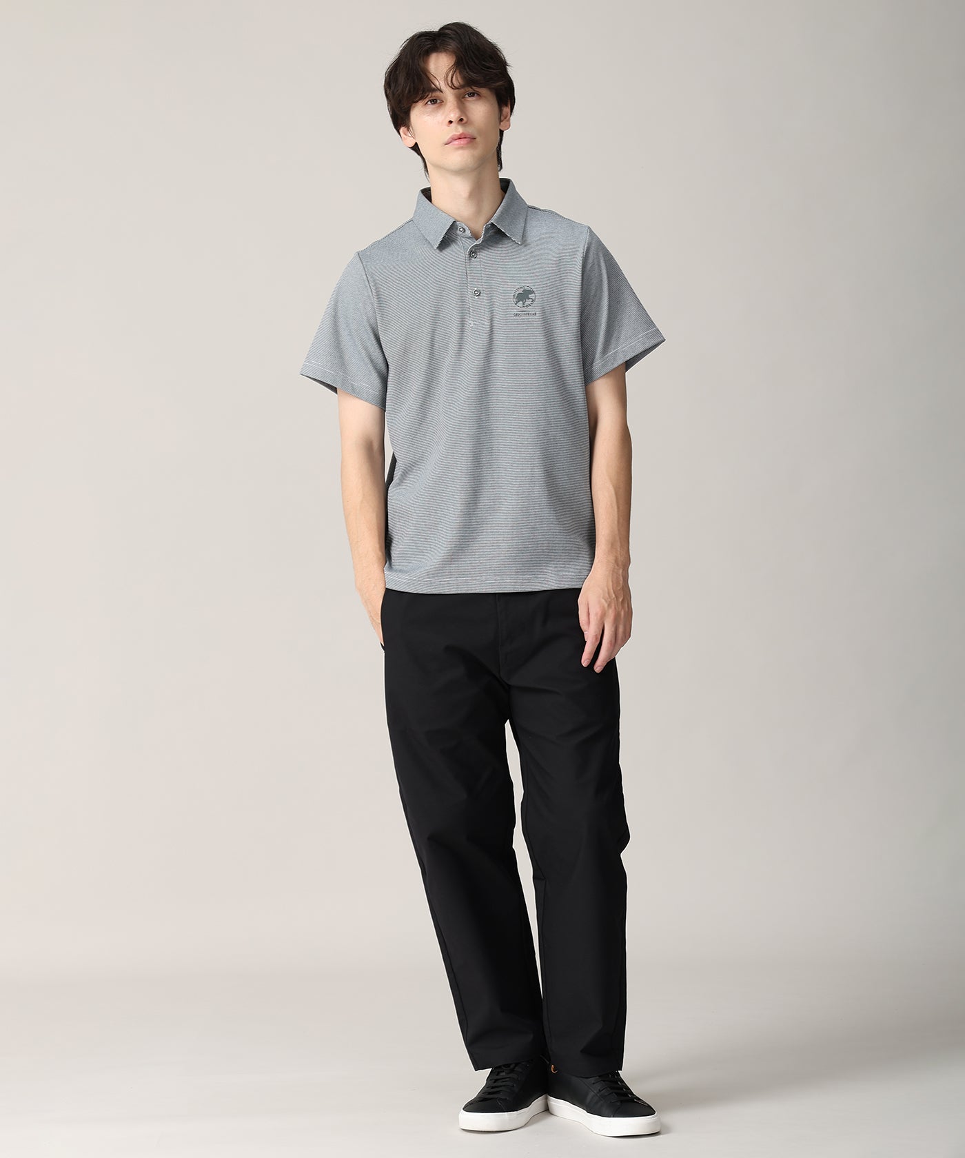 CRAFTED BY DESCENTE.LAB[ショートスリーブポロシャツ SHS90M]ネイビー6235600778メンズ 9