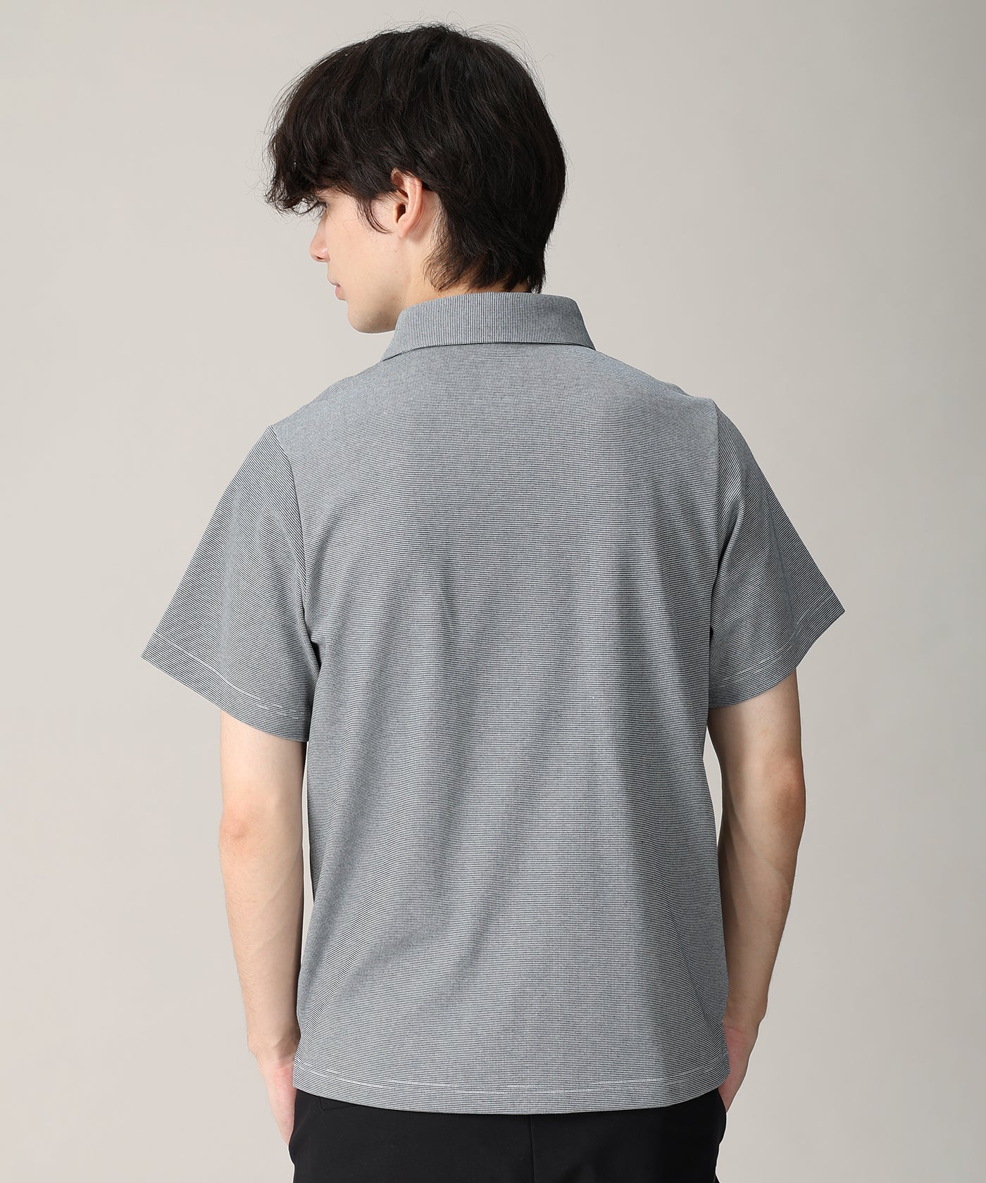 CRAFTED BY DESCENTE.LAB[ショートスリーブポロシャツ SHS90M]ネイビー6235600778メンズ 8