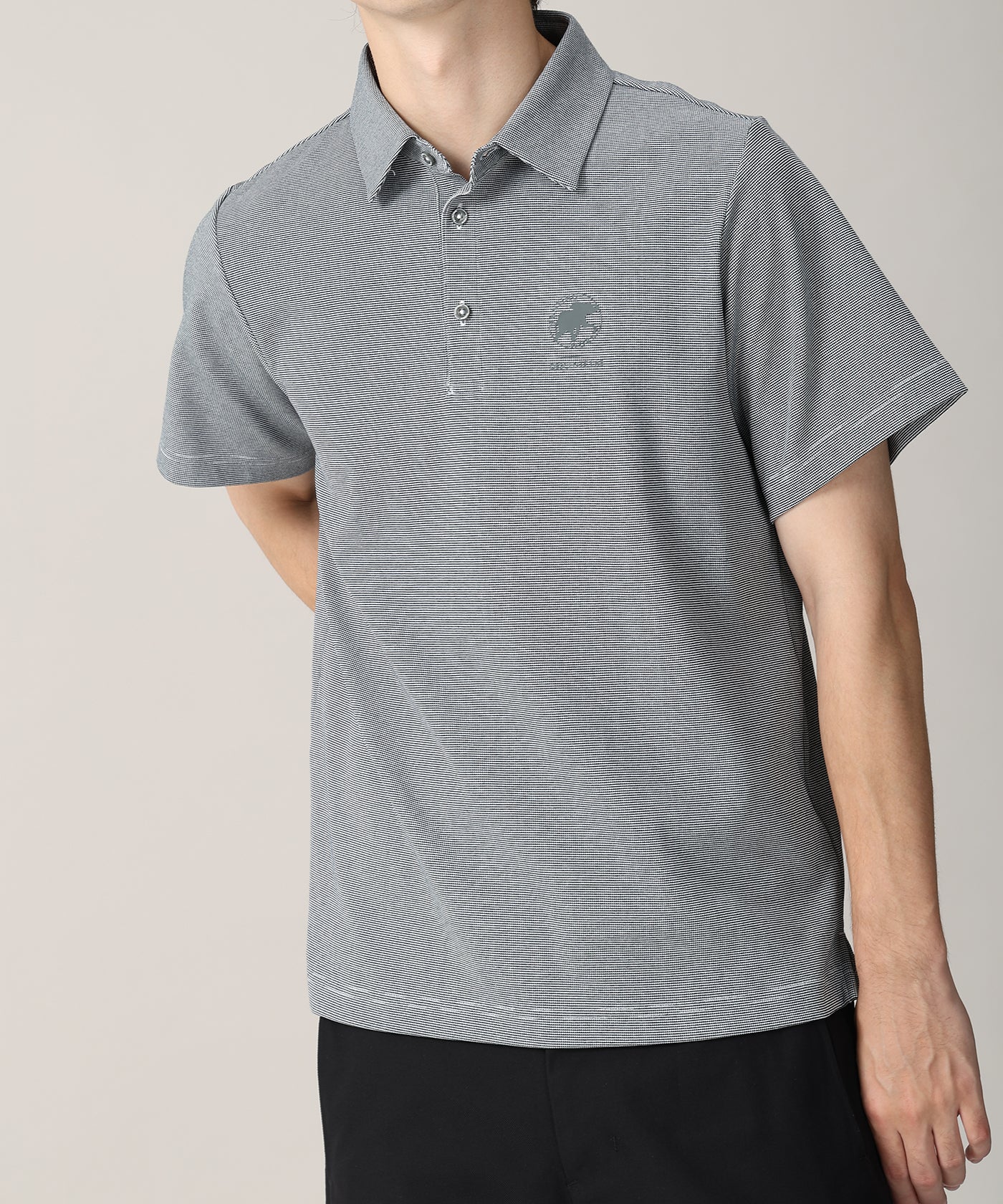 CRAFTED BY DESCENTE.LAB[ショートスリーブポロシャツ SHS90M]ネイビー6235600778メンズ 1