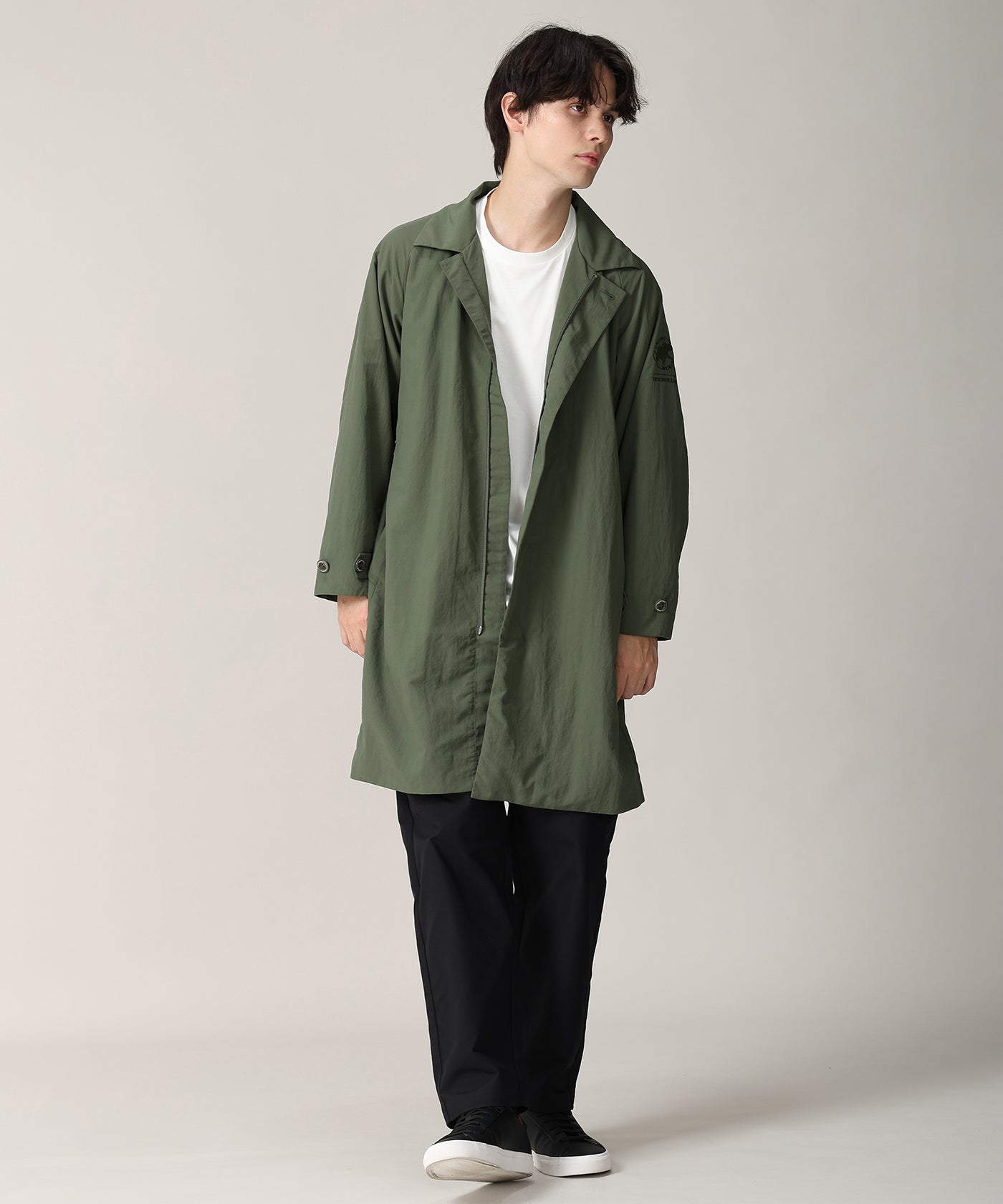 CRAFTED BY DESCENTE.LAB[メッシュライニングコート FWB02M]ライトグリーン6236600250メンズ 11