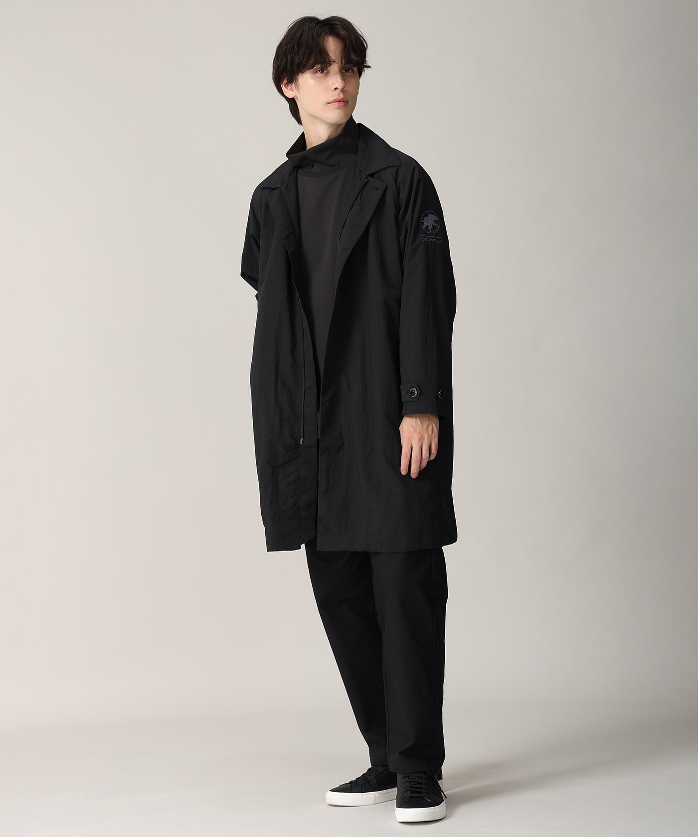 CRAFTED BY DESCENTE.LAB[メッシュライニングコート FWB02M]ブラック6236600208メンズ 11
