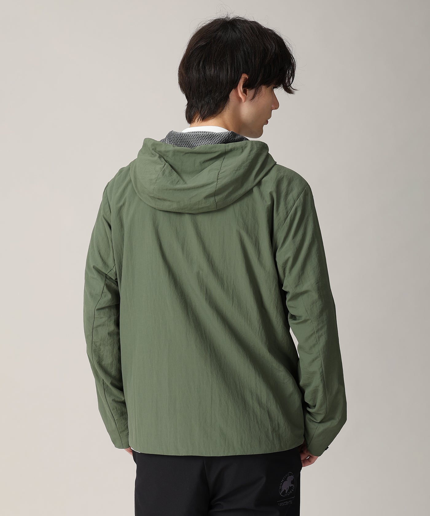 CRAFTED BY DESCENTE.LAB[メッシュライニングパーカー FWB01M]ライトグリーン6236600150メンズ 11