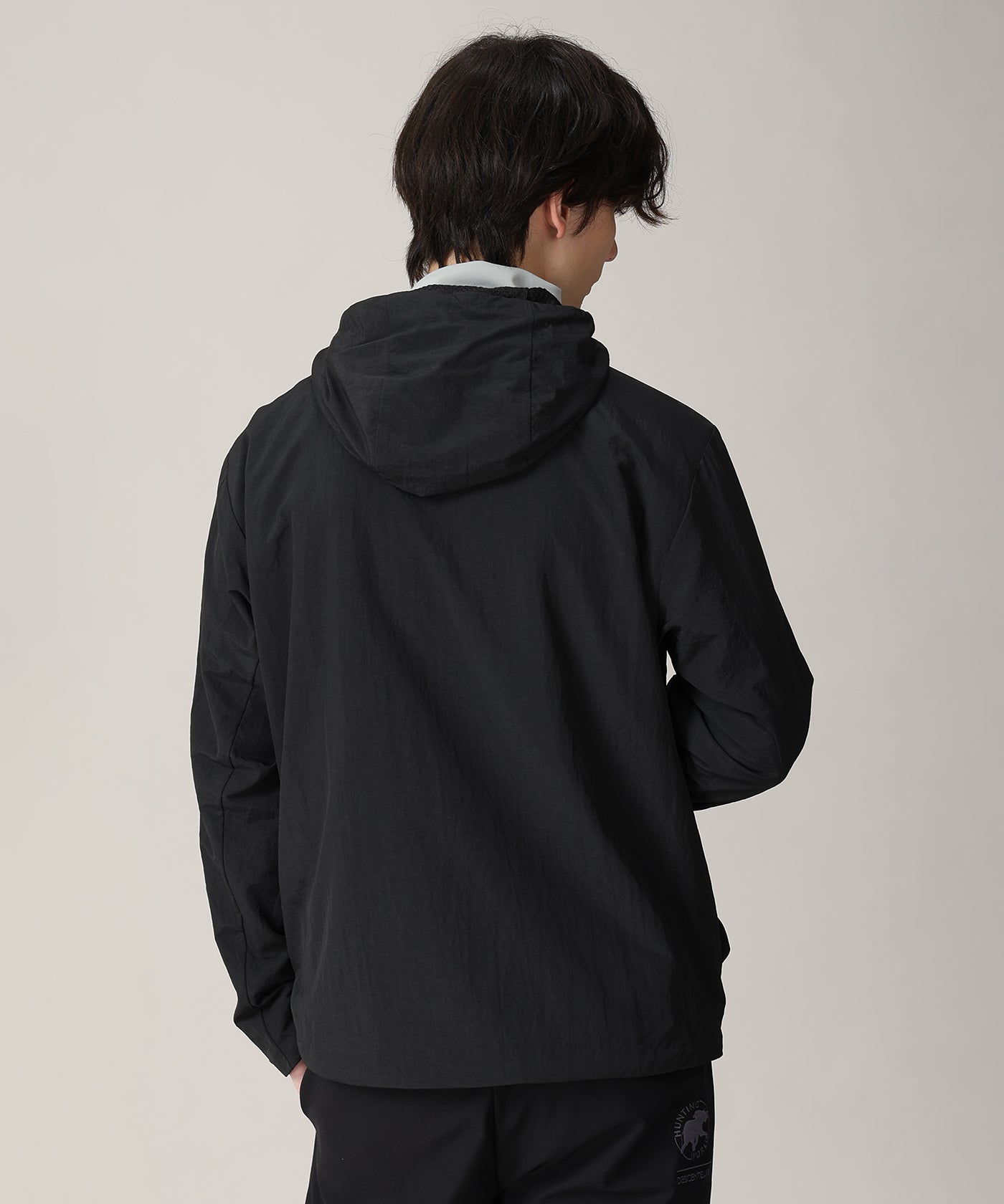 CRAFTED BY DESCENTE.LAB[メッシュライニングパーカー FWB01M]ブラック6236600108メンズ 11
