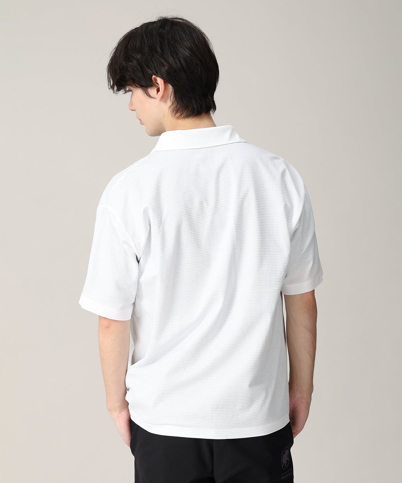 CRAFTED BY DESCENTE.LAB[ショートスリーブシャツ SHS91M]ホワイト6235600900メンズ 8