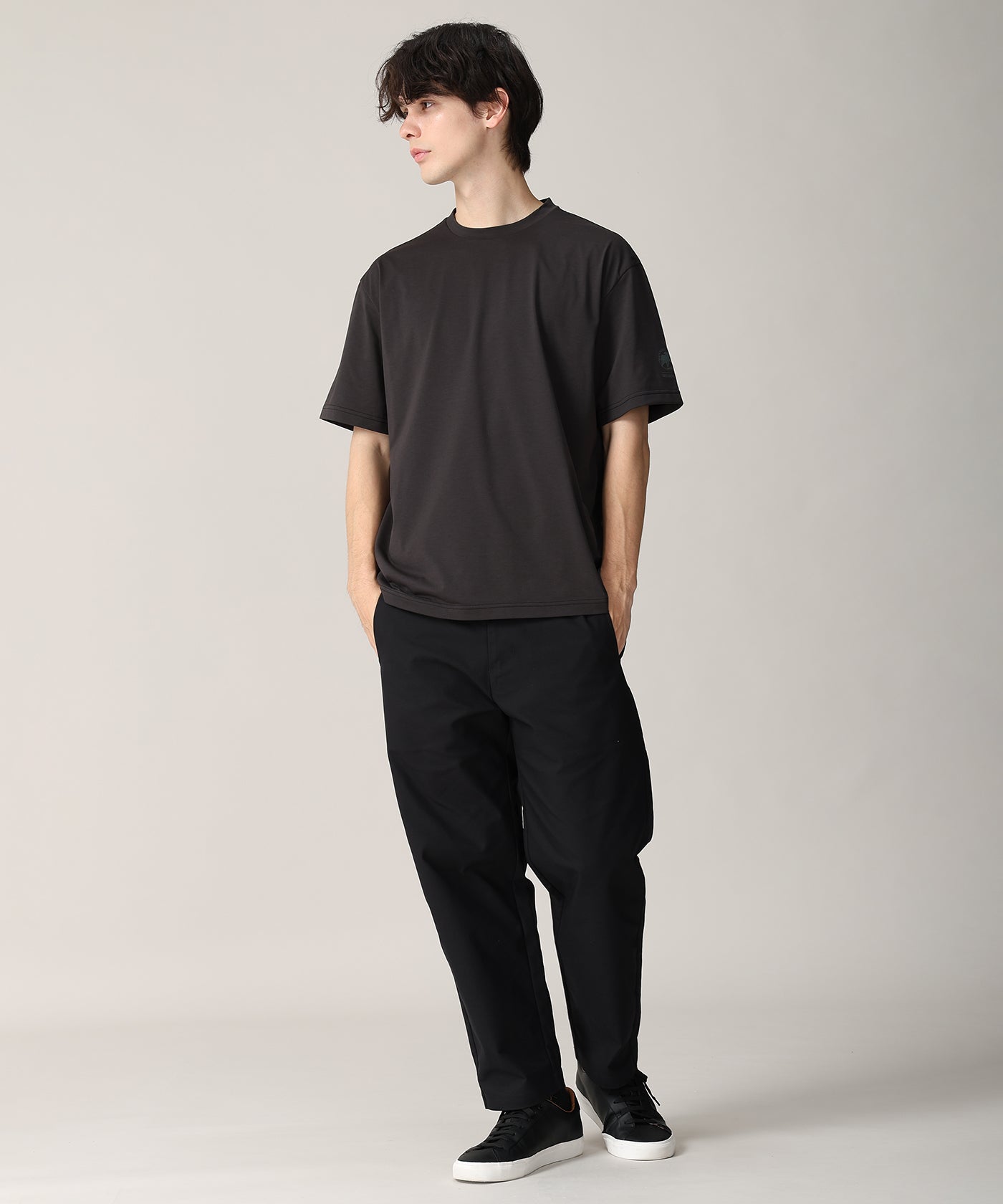 CRAFTED BY DESCENTE.LAB[ショートスリーブTシャツ SHT90M]ブラック6235600808メンズ 9