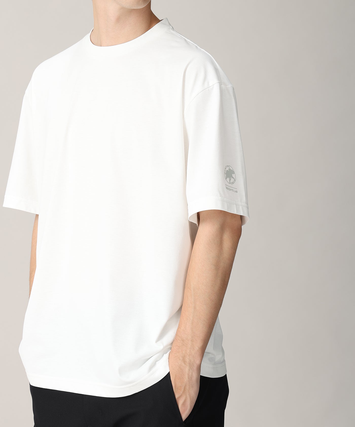 CRAFTED BY DESCENTE.LAB[ショートスリーブTシャツ SHT90M]ホワイト6235600800メンズ 1