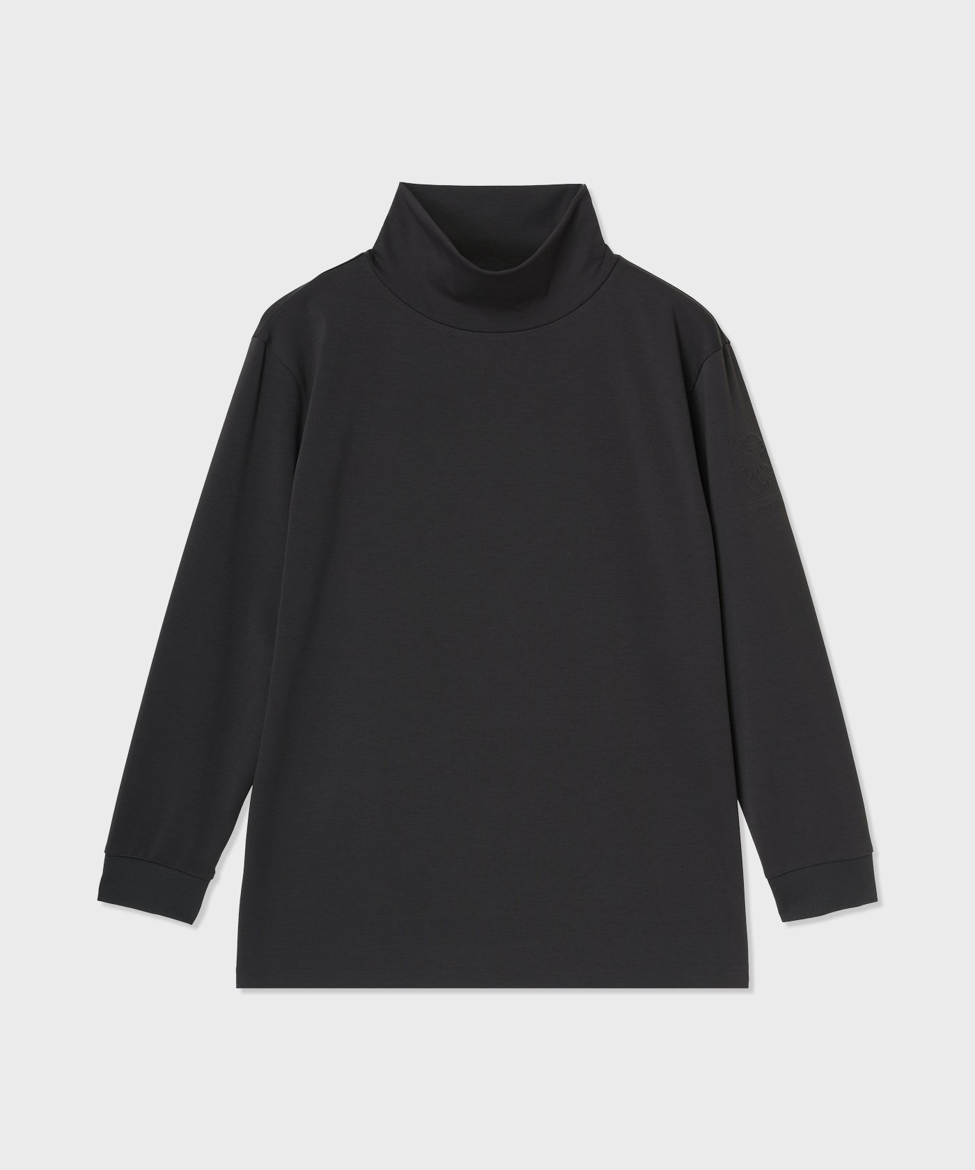 CRAFTED BY DESCENTE.LAB[ポンチタートルネックシャツ FLT02M]ブラック6236600908メンズ (ブラック)