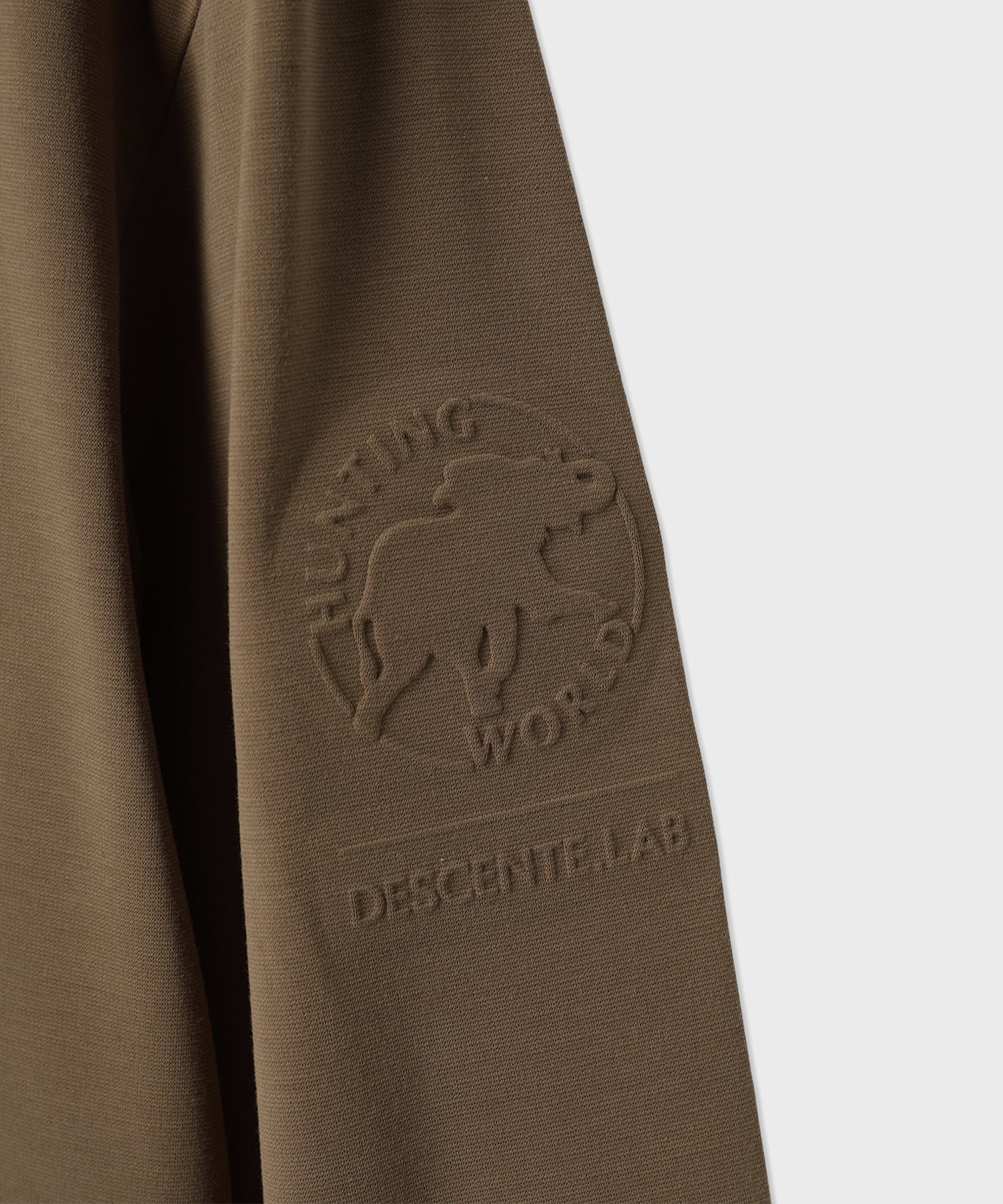 CRAFTED BY DESCENTE.LAB[ポンチロングスリーブシャツ FLT01M]ブラウン6236600836メンズ 5