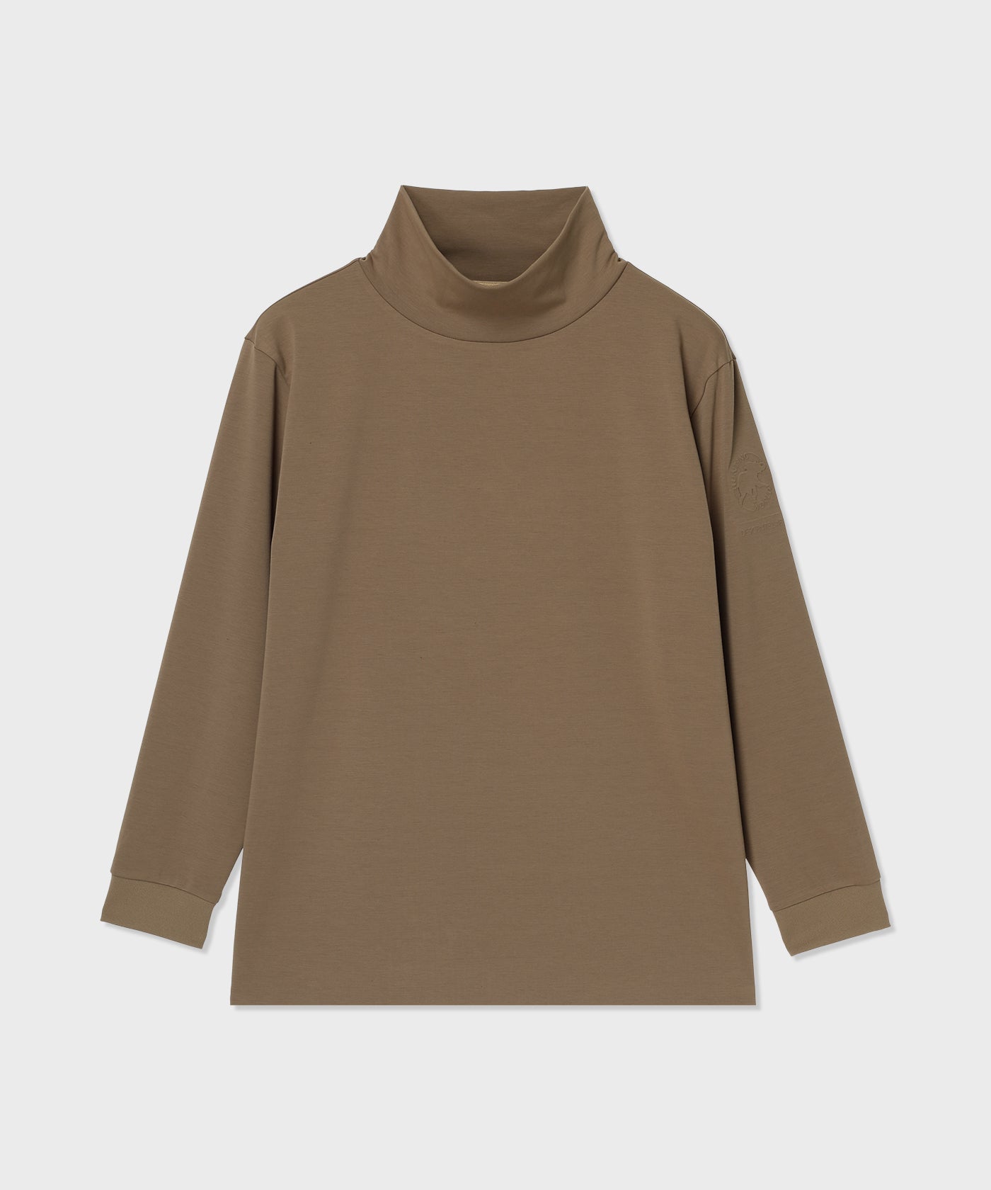 CRAFTED BY DESCENTE.LAB[ポンチタートルネックシャツ FLT02M]ブラウン6236600936メンズ (ブラウン)
