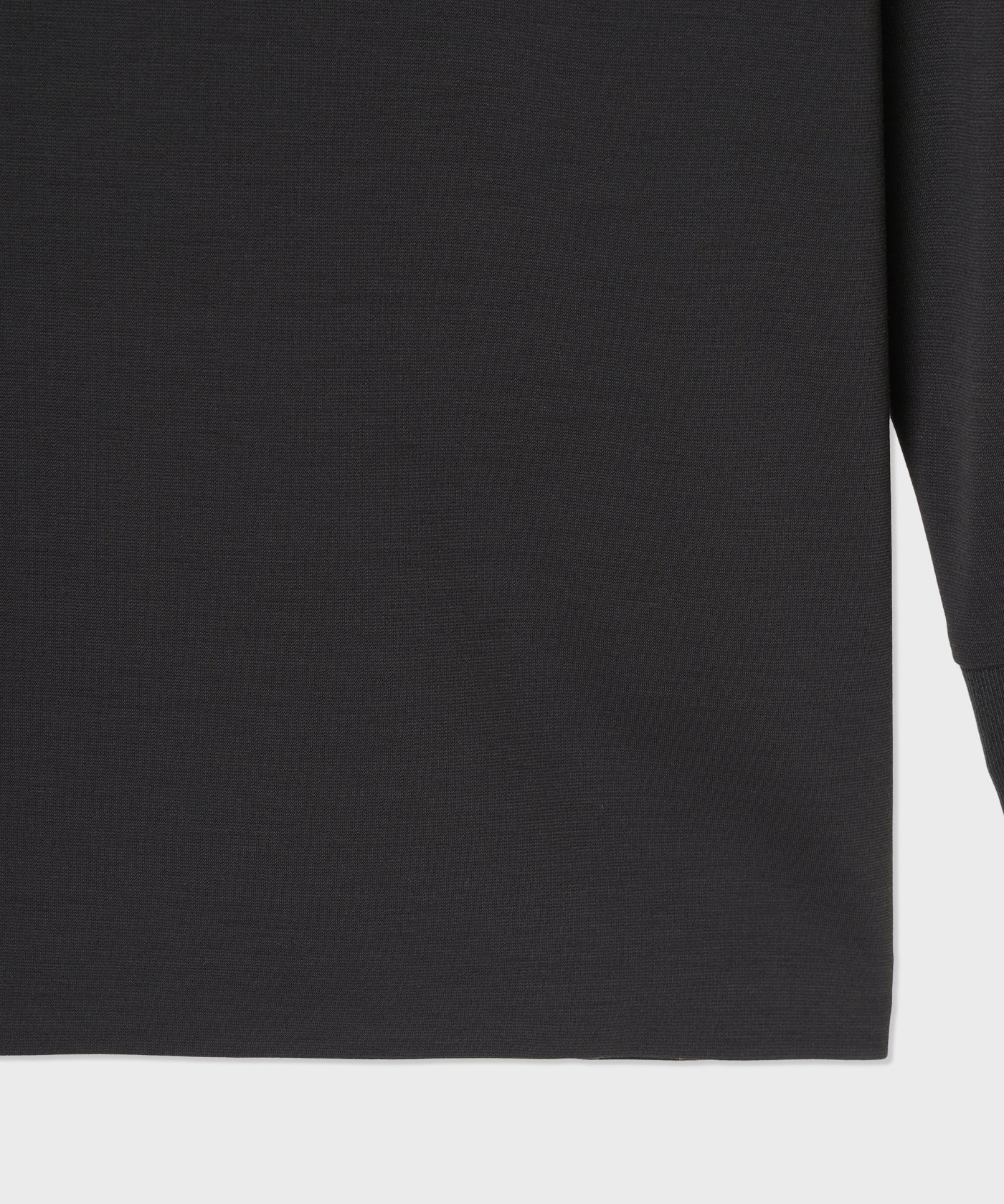 CRAFTED BY DESCENTE.LAB[ポンチロングスリーブシャツ FLT01M]ブラック6236600808メンズ 6