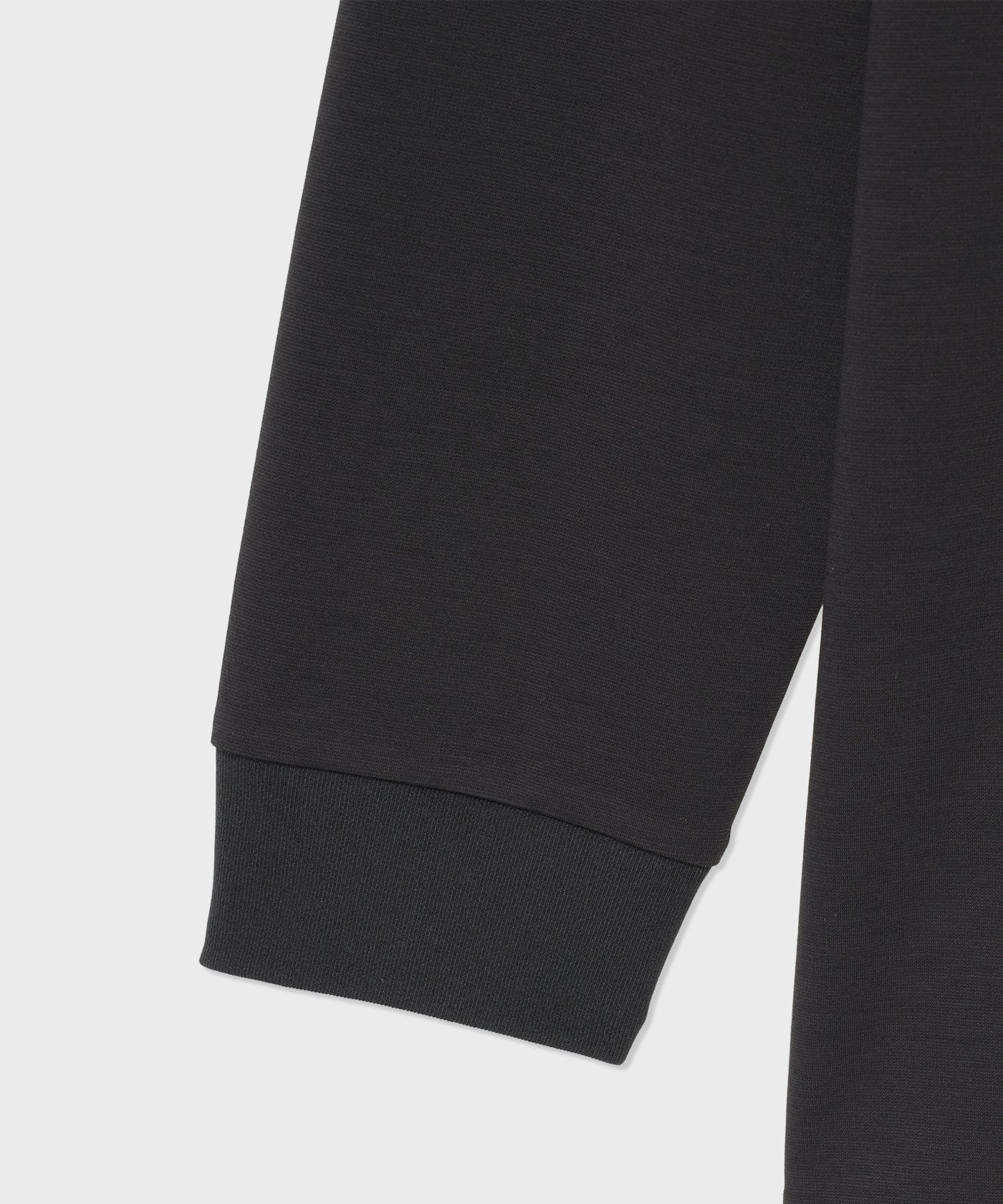 CRAFTED BY DESCENTE.LAB[ポンチロングスリーブシャツ FLT01M]ブラック6236600808メンズ 4