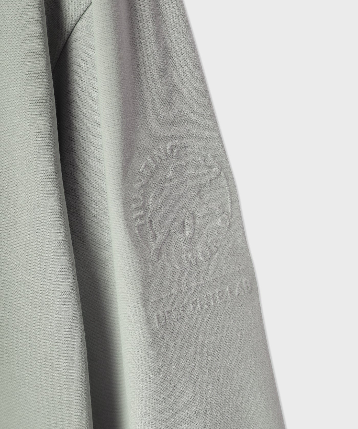 CRAFTED BY DESCENTE.LAB[ポンチロングスリーブシャツ FLT01M]ライトグレー6236600802メンズ 5