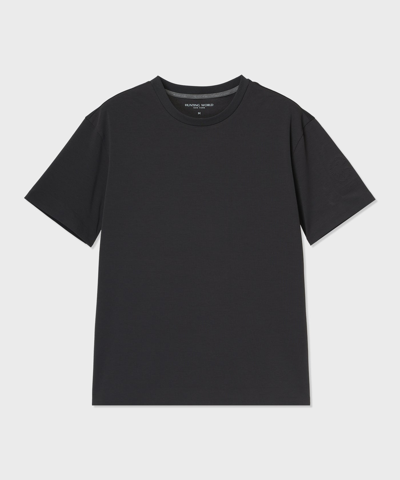 CRAFTED BY DESCENTE.LAB[ポンチハーフスリーブシャツ FHT01M]ブラック6236600708メンズ (ブラック)
