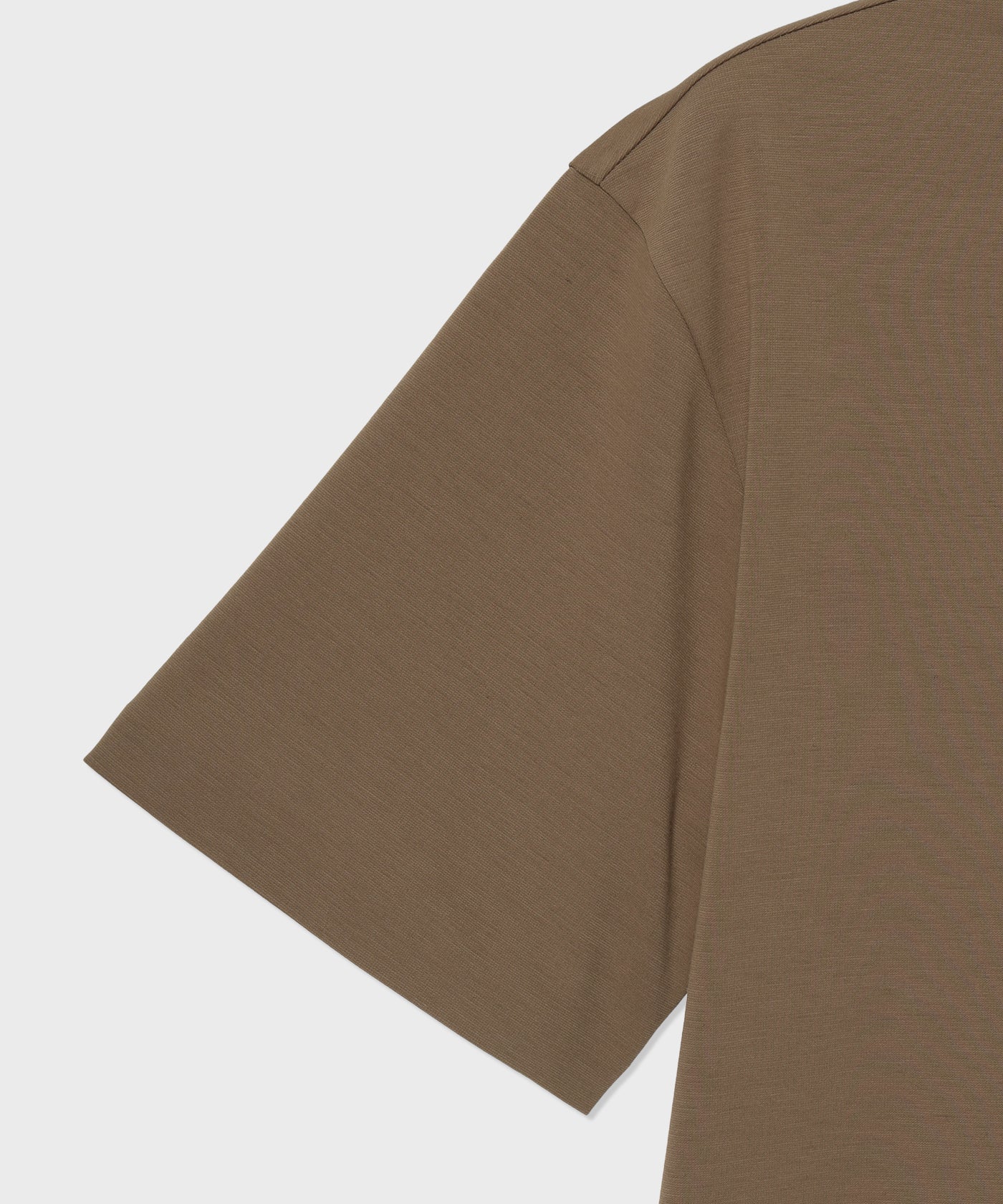 CRAFTED BY DESCENTE.LAB[ポンチハーフスリーブシャツ FHT01M]ブラウン6236600736メンズ 4