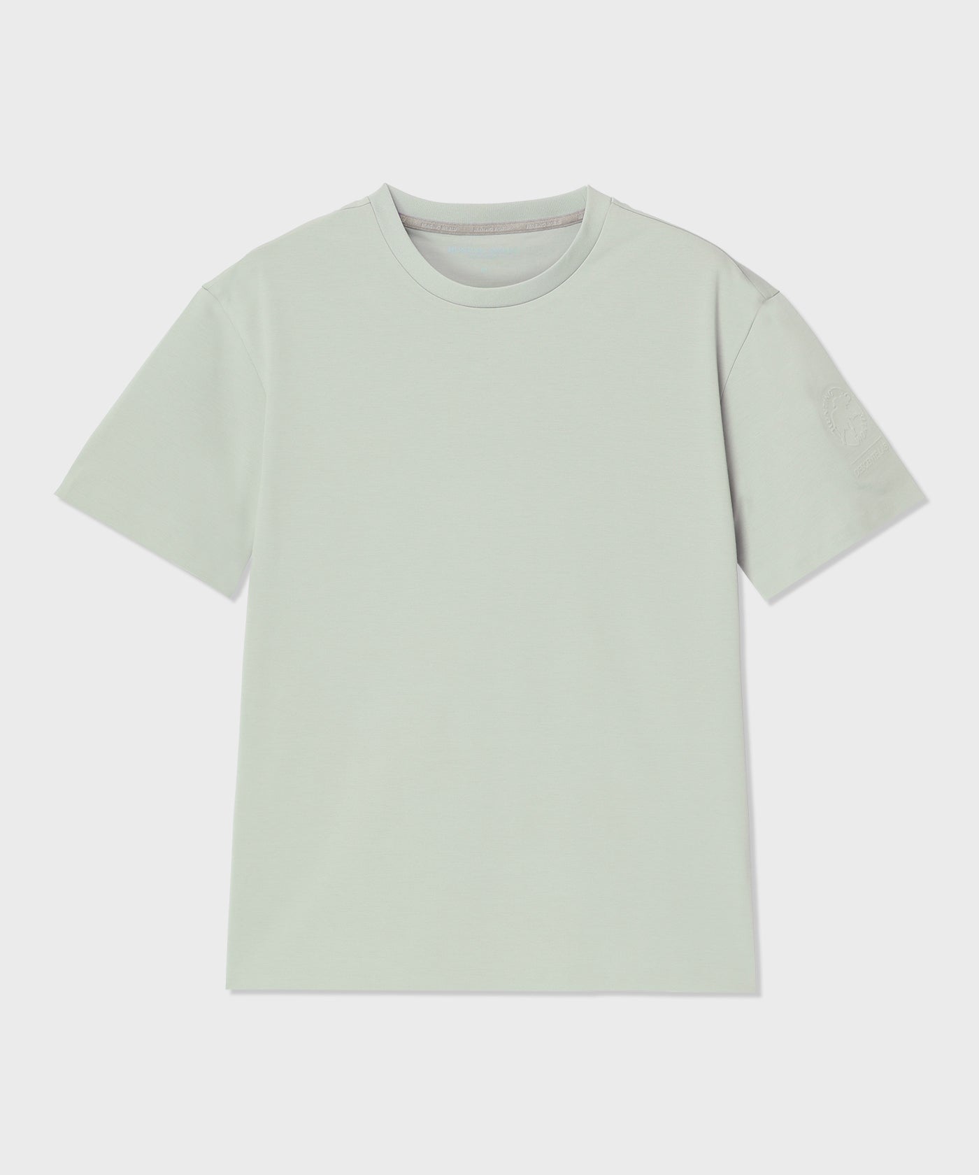 CRAFTED BY DESCENTE.LAB[ポンチハーフスリーブシャツ FHT01M]ライトグレー6236600702メンズ (ライトグレイ)