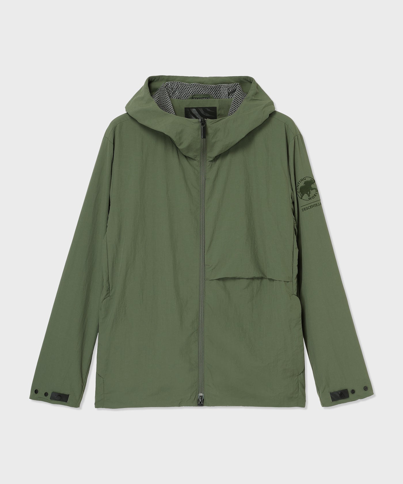 CRAFTED BY DESCENTE.LAB[メッシュライニングパーカー FWB01M]ライトグリーン6236600150メンズ (ライトグリーン)