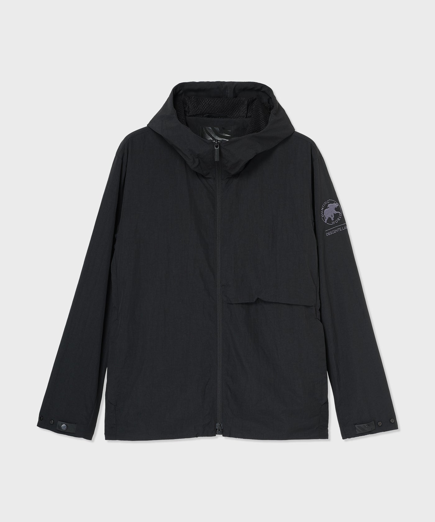 CRAFTED BY DESCENTE.LAB[メッシュライニングパーカー FWB01M]ブラック6236600108メンズ (ブラック)