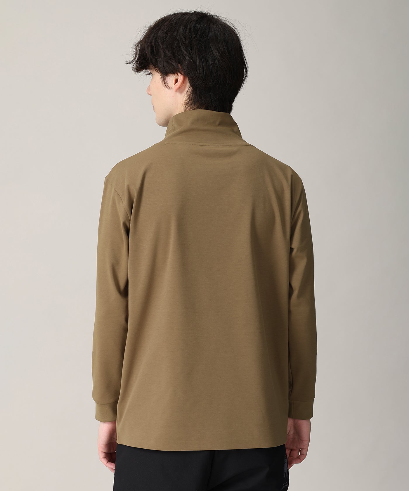 CRAFTED BY DESCENTE.LAB[ポンチタートルネックシャツ FLT02M]ブラウン6236600936メンズ 8