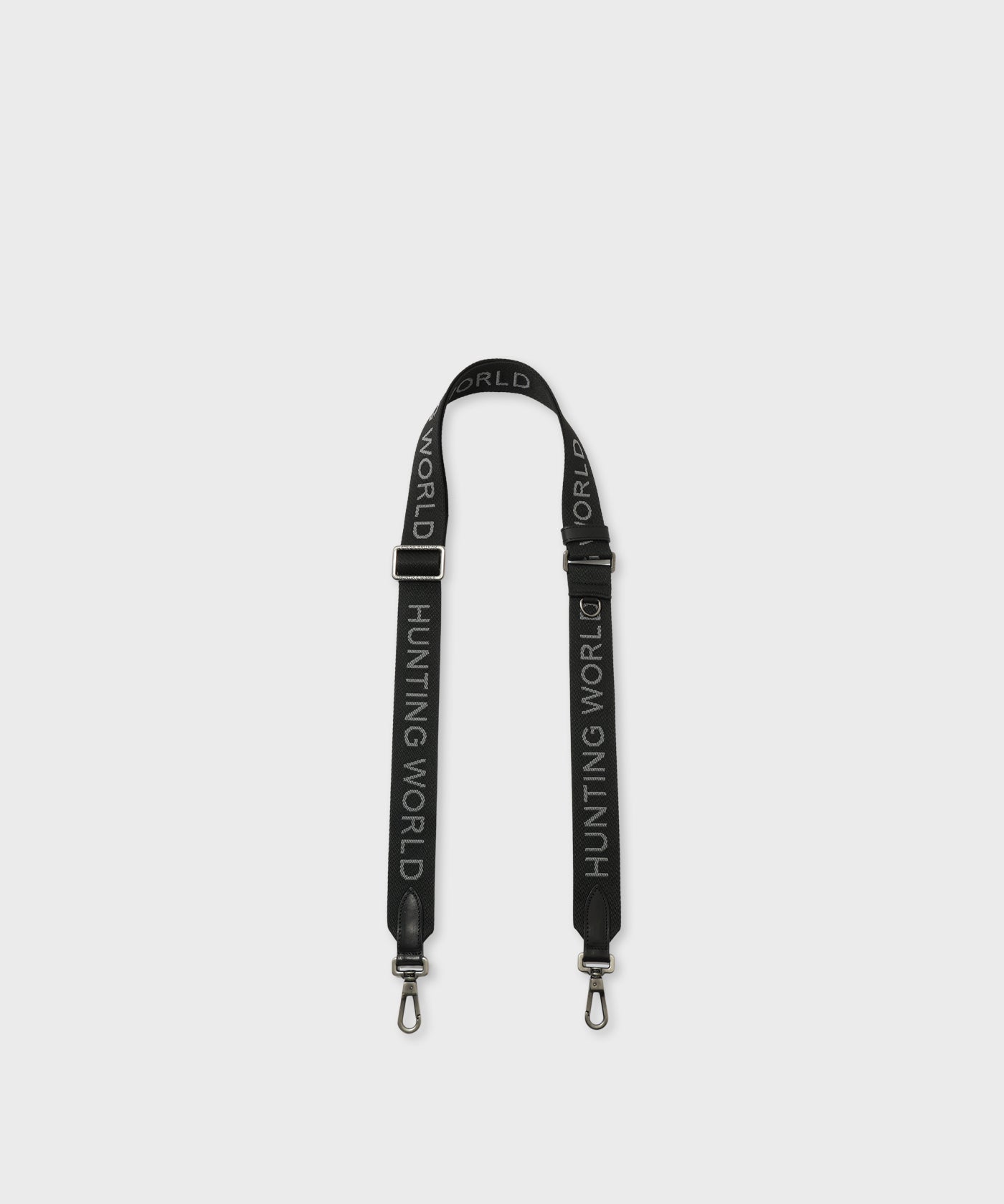 ショルダーストラップ[ロゴストラップ38mm 017LST]ブラック6509801008 (ブラック)