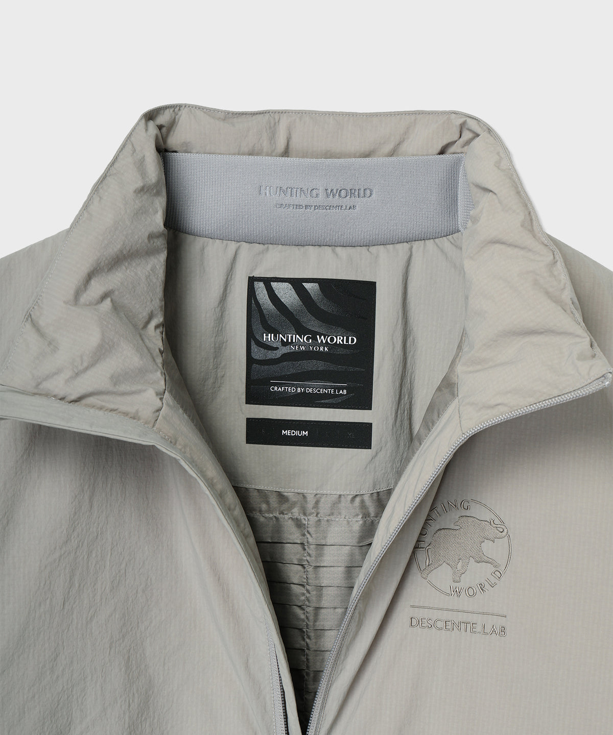 CRAFTED BY DESCENTE.LAB[クロスプリーツダウンジャケット FDJ01M]ベージュ6236600532メンズ 9