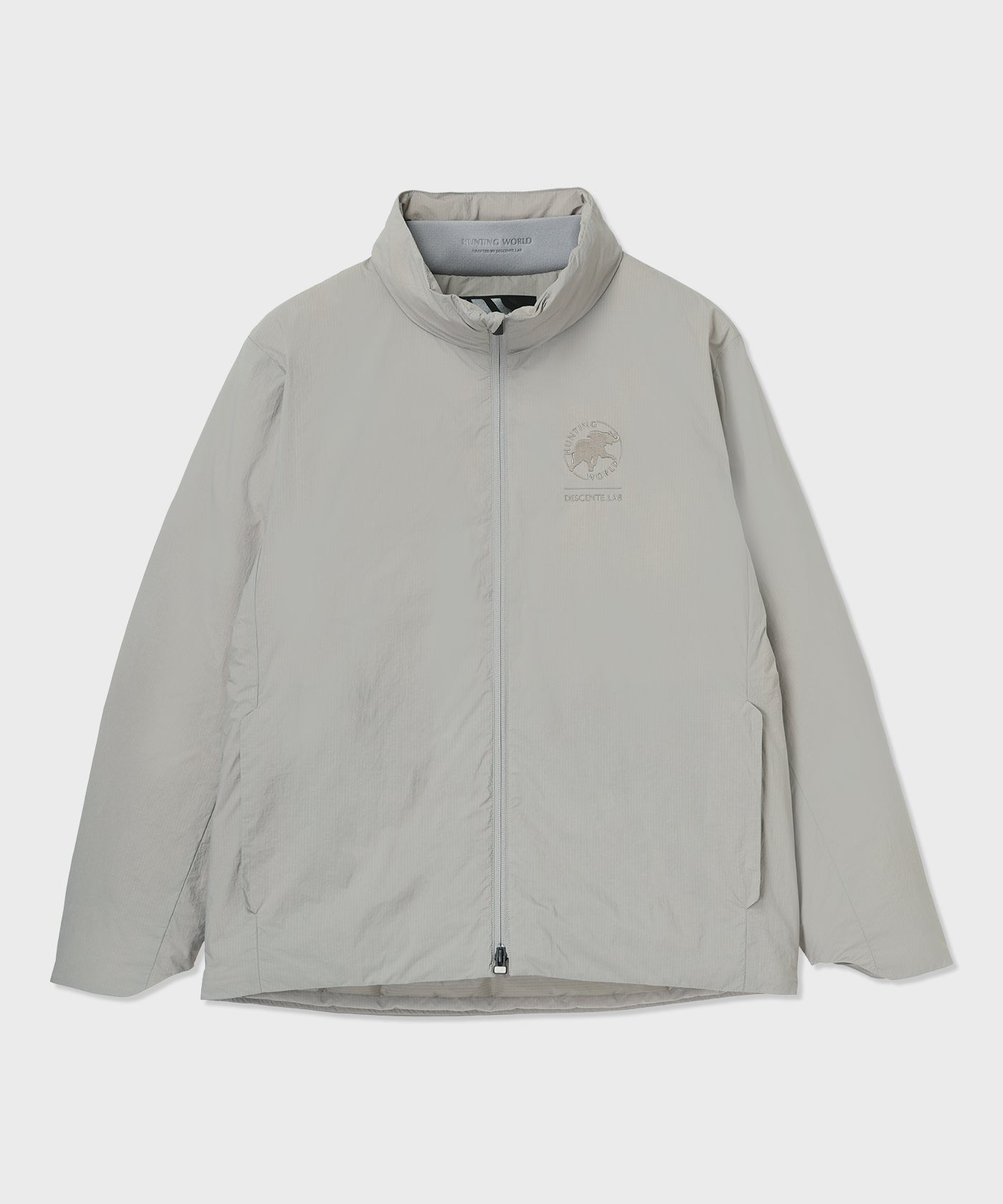 CRAFTED BY DESCENTE.LAB[クロスプリーツダウンジャケット FDJ01M]ベージュ6236600532メンズ (ベージュ)