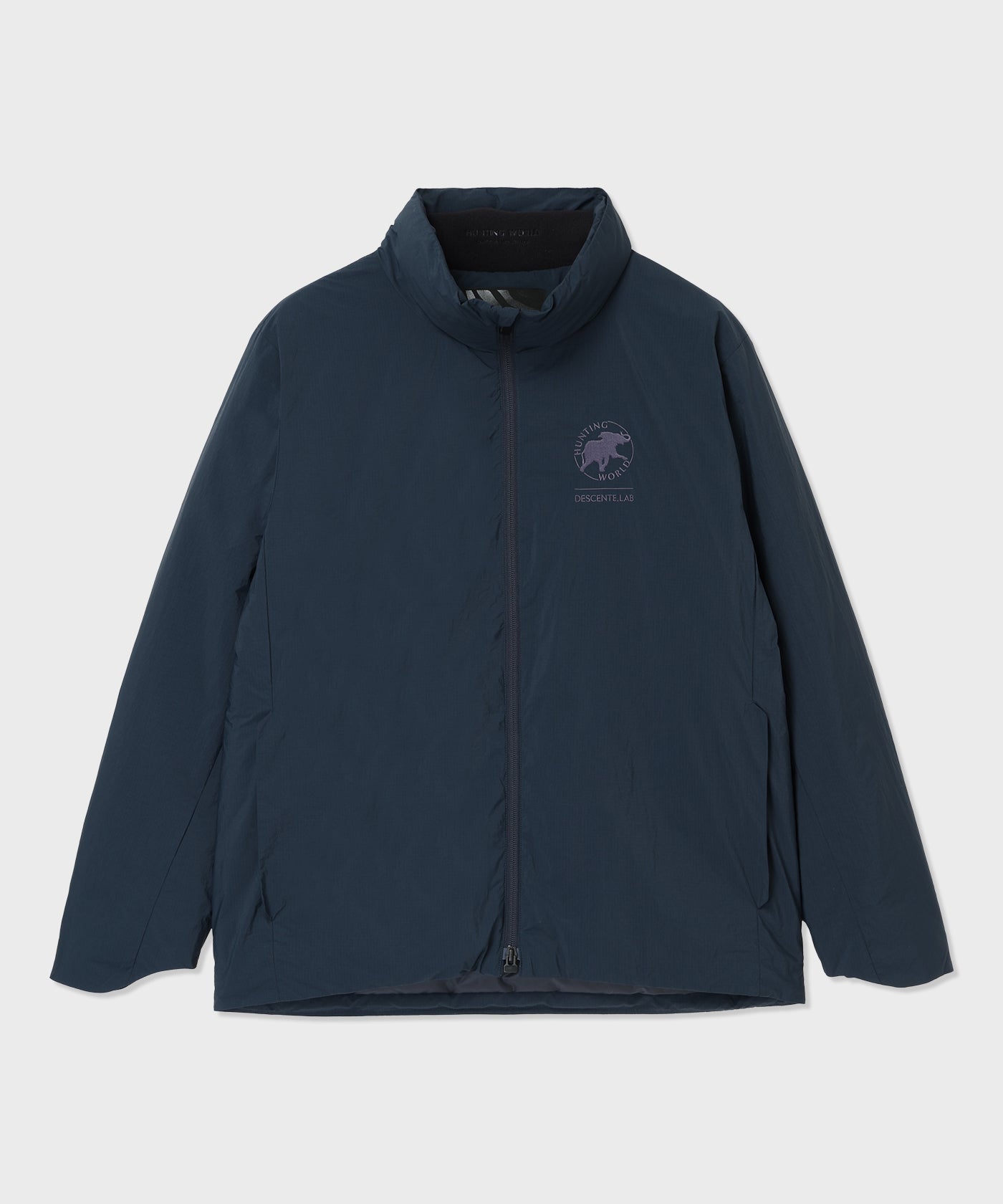 CRAFTED BY DESCENTE.LAB[クロスプリーツダウンジャケット FDJ01M]ネイビー6236600578メンズ (ネイビー)