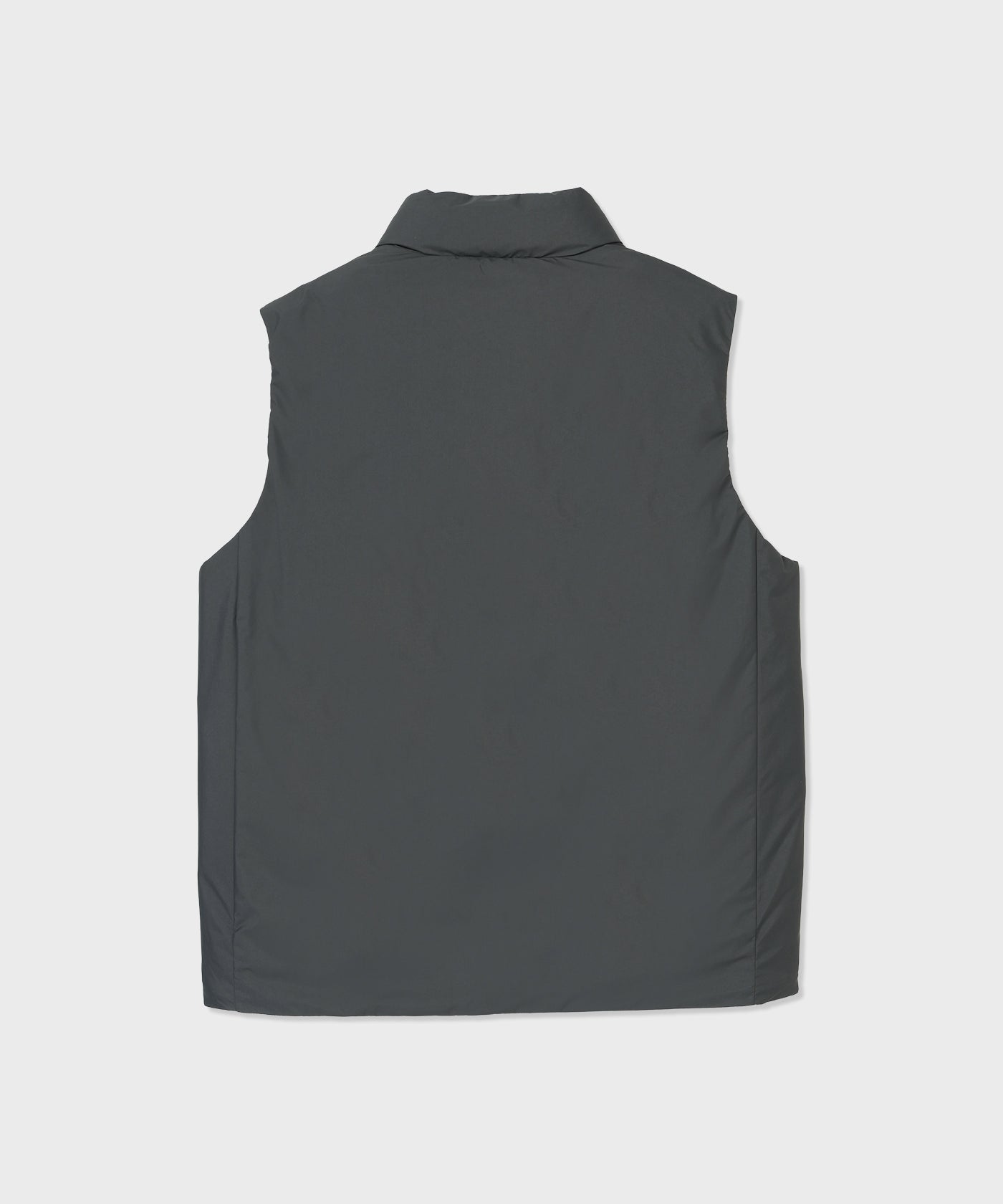 CRAFTED BY DESCENTE.LAB[クロスプリーツダウンベスト FVE01M]グレー6236600405メンズ 2