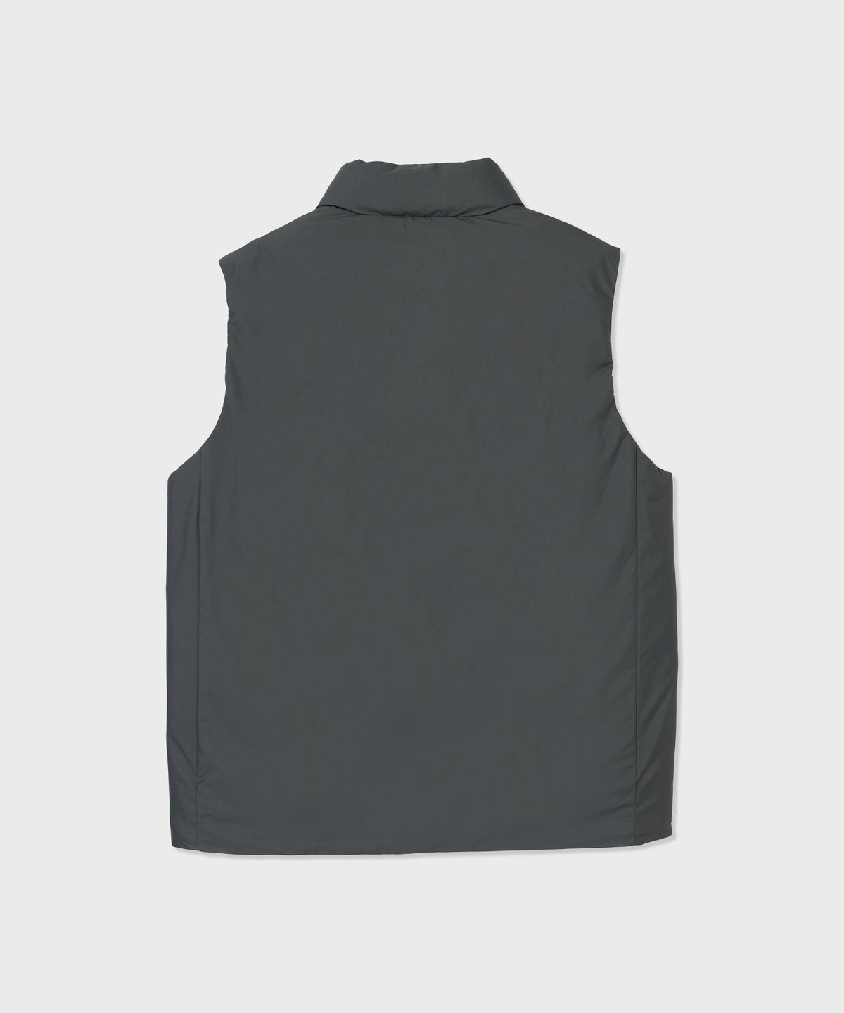 CRAFTED BY DESCENTE.LAB[クロスプリーツダウンベスト FVE01M]グレー6236600405メンズ 2