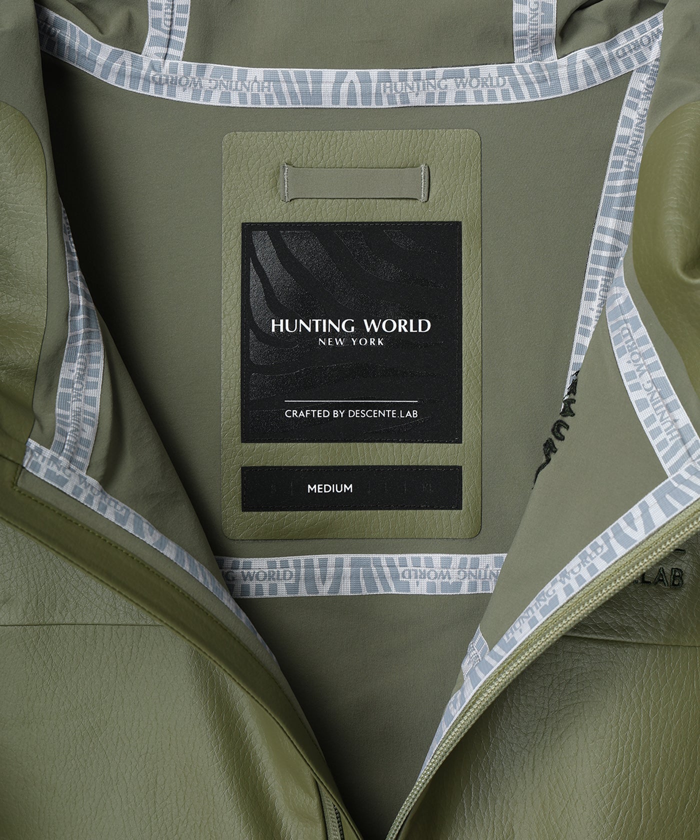 CRAFTED BY DESCENTE.LAB[サーフェスラミネーテッドシェルジャケット FWB03M]グリーン6236600355メンズ 9