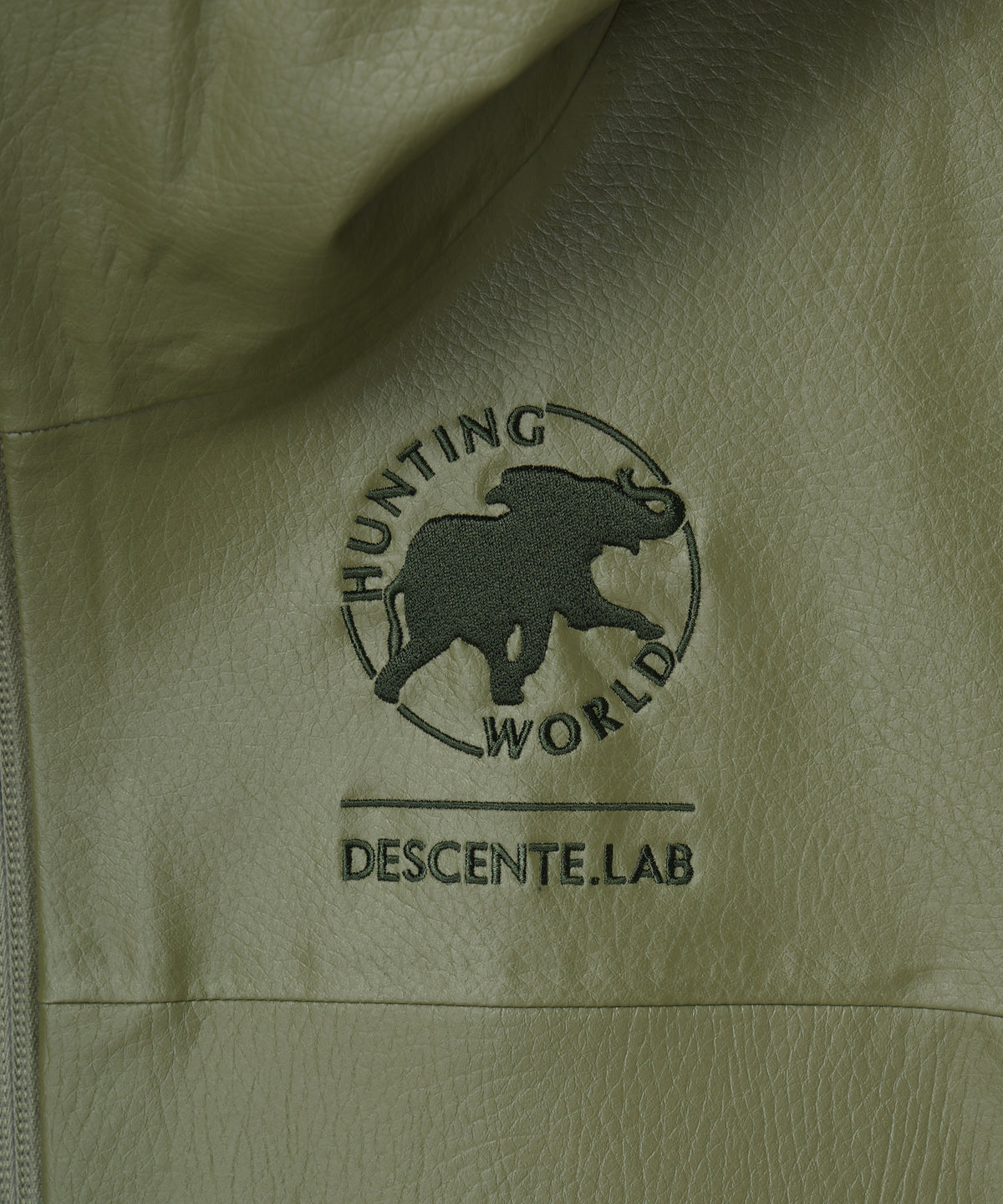 CRAFTED BY DESCENTE.LAB[サーフェスラミネーテッドシェルジャケット FWB03M]グリーン6236600355メンズ 5