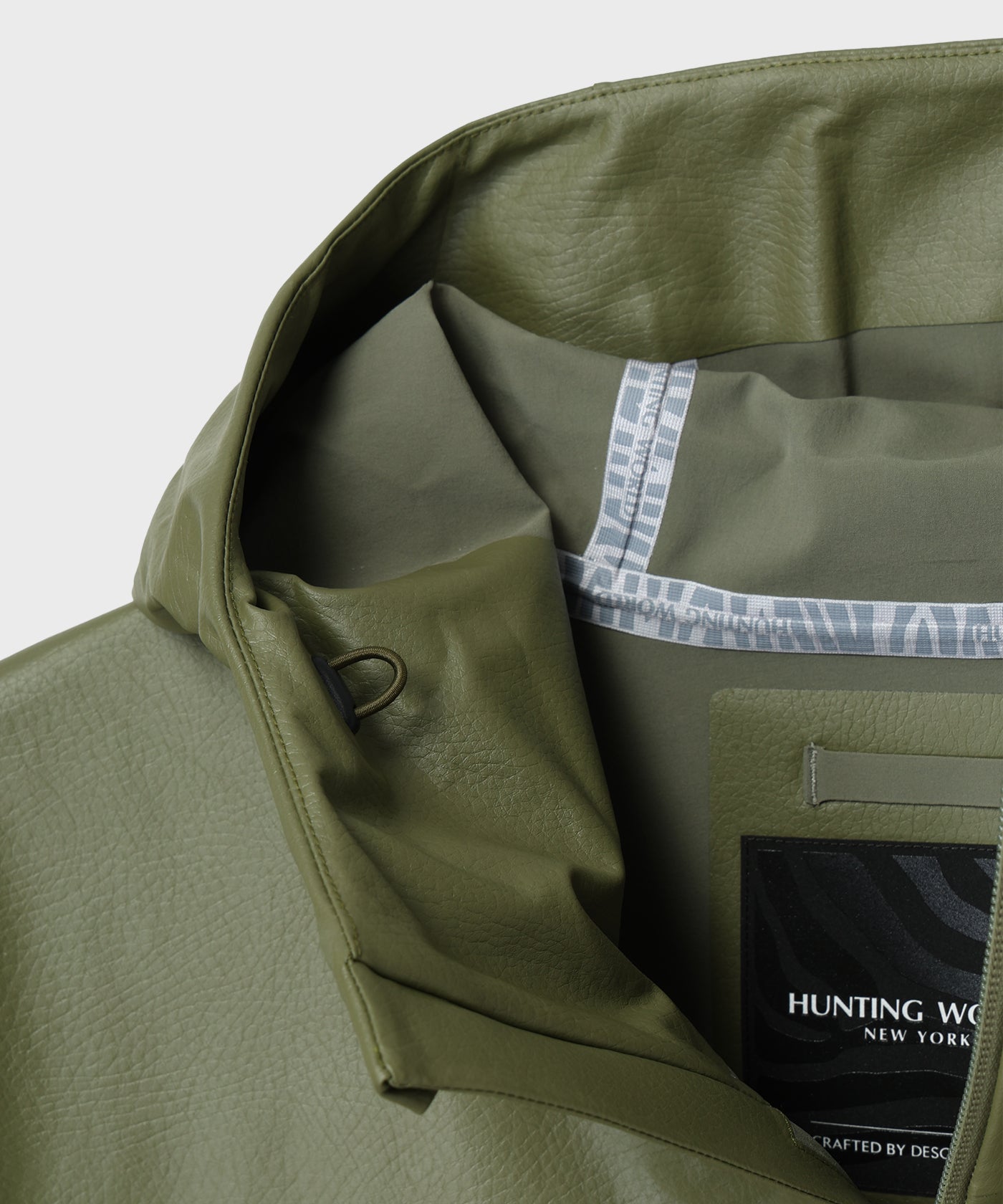 CRAFTED BY DESCENTE.LAB[サーフェスラミネーテッドシェルジャケット FWB03M]グリーン6236600355メンズ 4