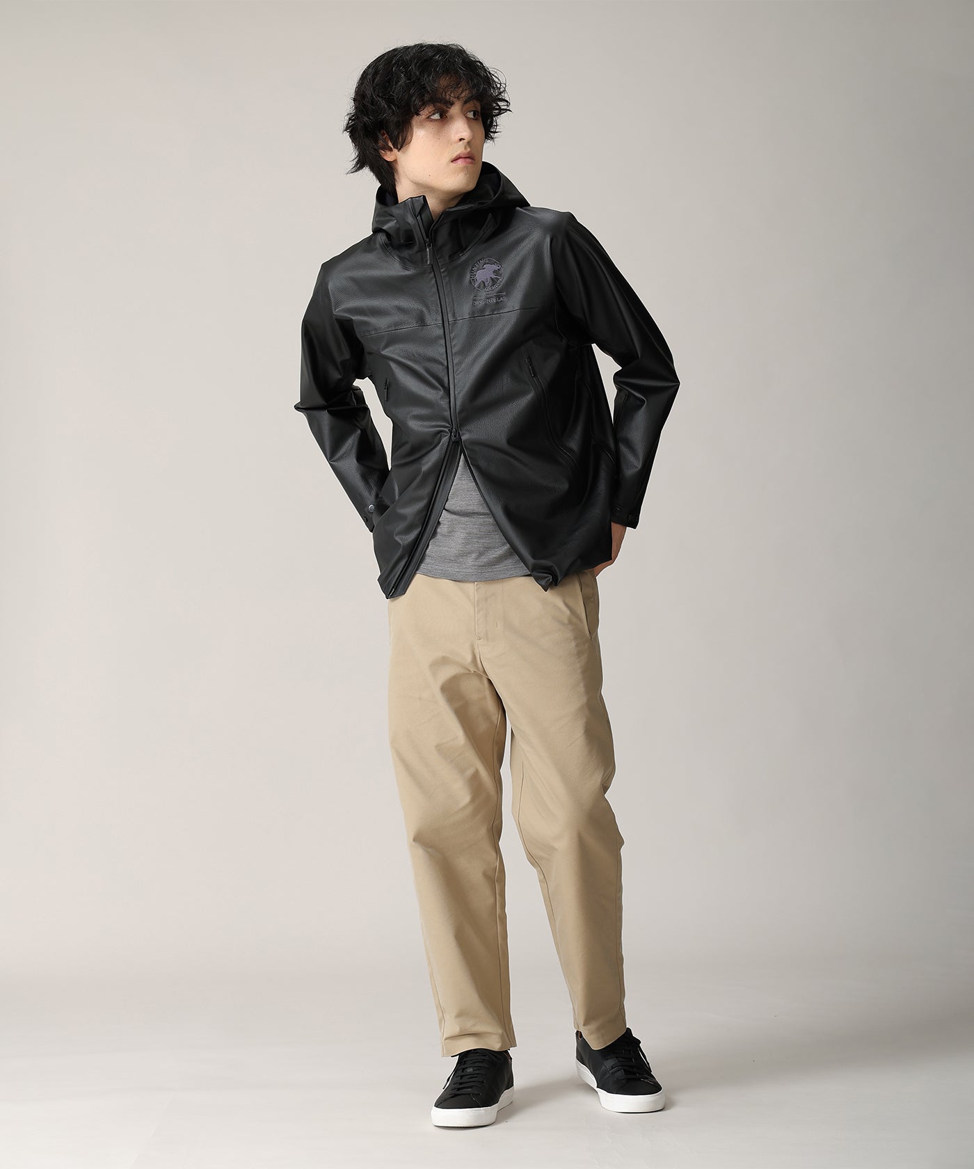 CRAFTED BY DESCENTE.LAB[ATYストレッチウーブンパンツ FLP01M]ベージュ6236601032メンズ 10