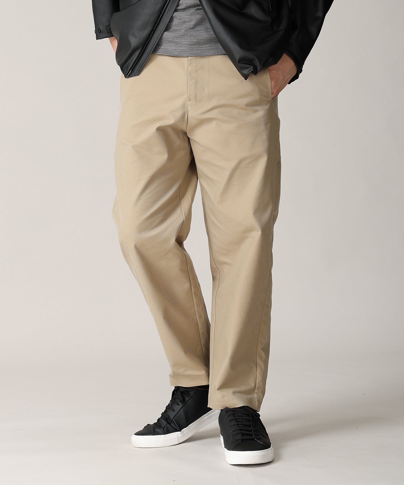 CRAFTED BY DESCENTE.LAB[ATYストレッチウーブンパンツ FLP01M]ベージュ6236601032メンズ 9